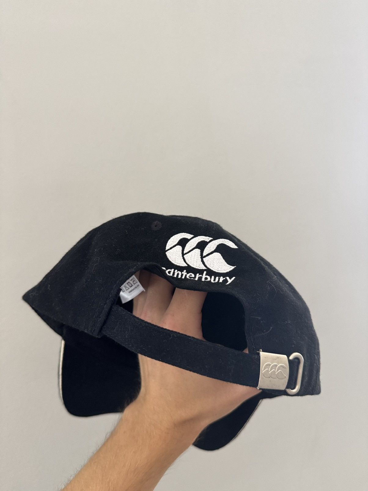 Vintage Vintage England cap Canterbury All Black Cap Rugby Size ONE SIZE - 2 Thumbnail
