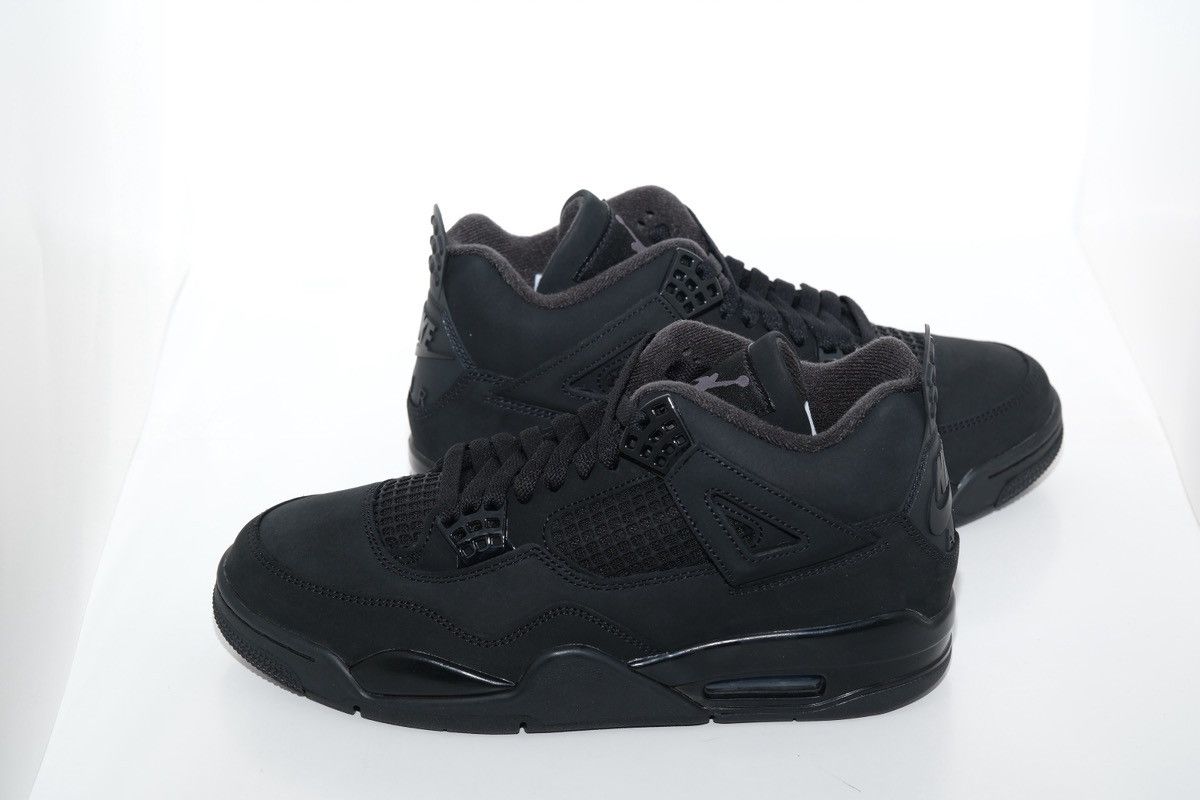 Jordan Brand JORDAN 4 BLACK CAT (2025) 100% AUTHENTIC SIZE 12 IN HAND Size US 12 / EU 45 - 7 Thumbnail