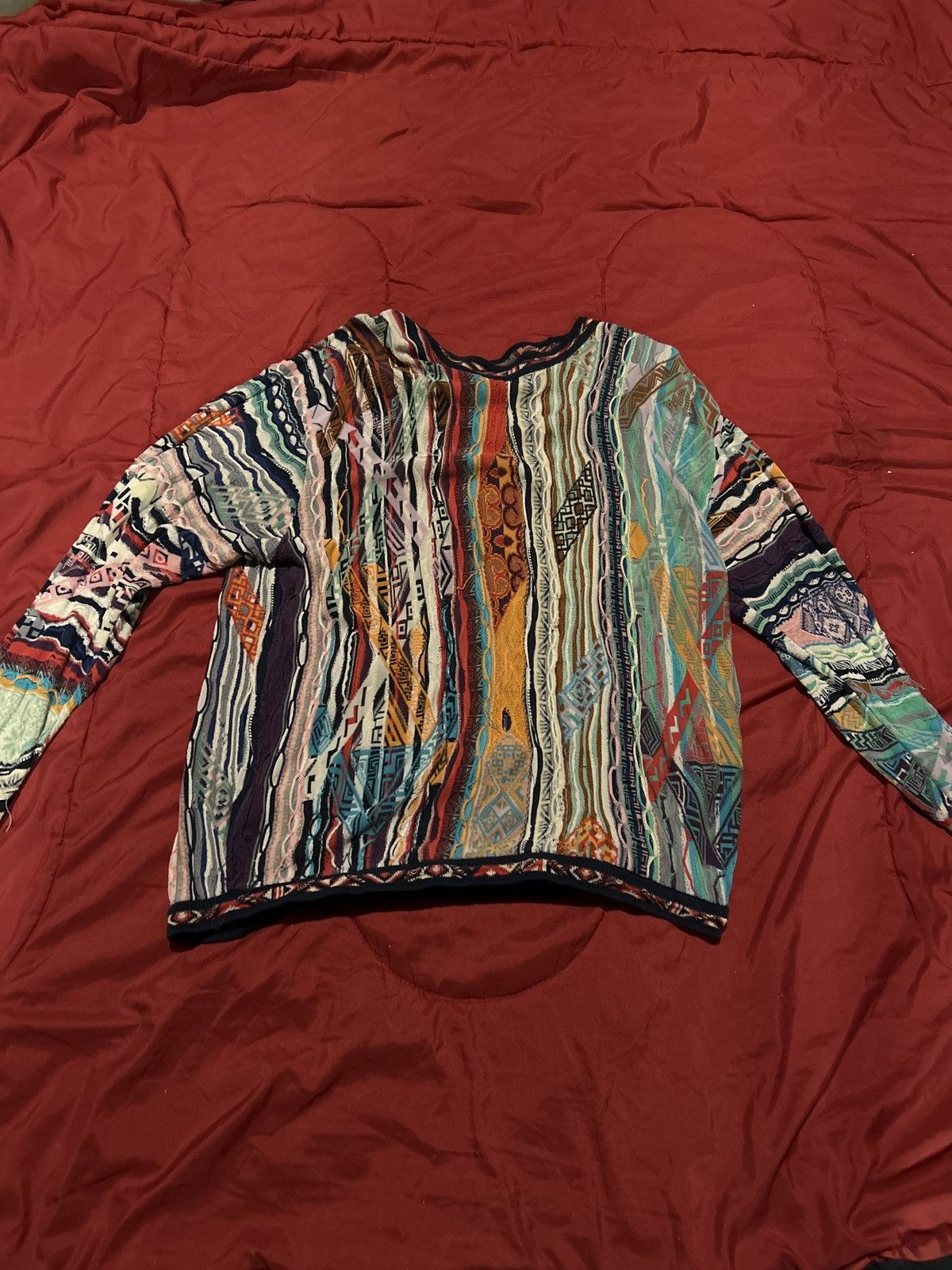 Coogi Coogi Silk Sweater Size US L / EU 52-54 / 3 - 1 Thumbnail