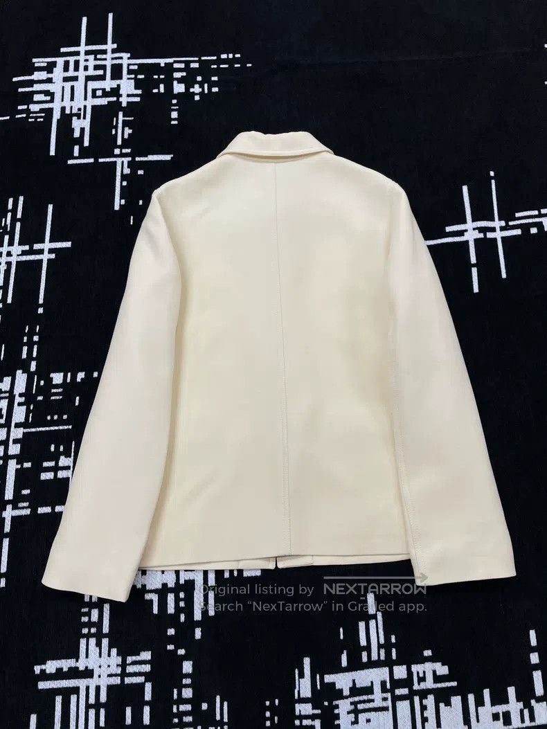 Dior Dior Beige silk wool suit jacket Size XS / US 0-2 / IT 36-38 - 3 Thumbnail