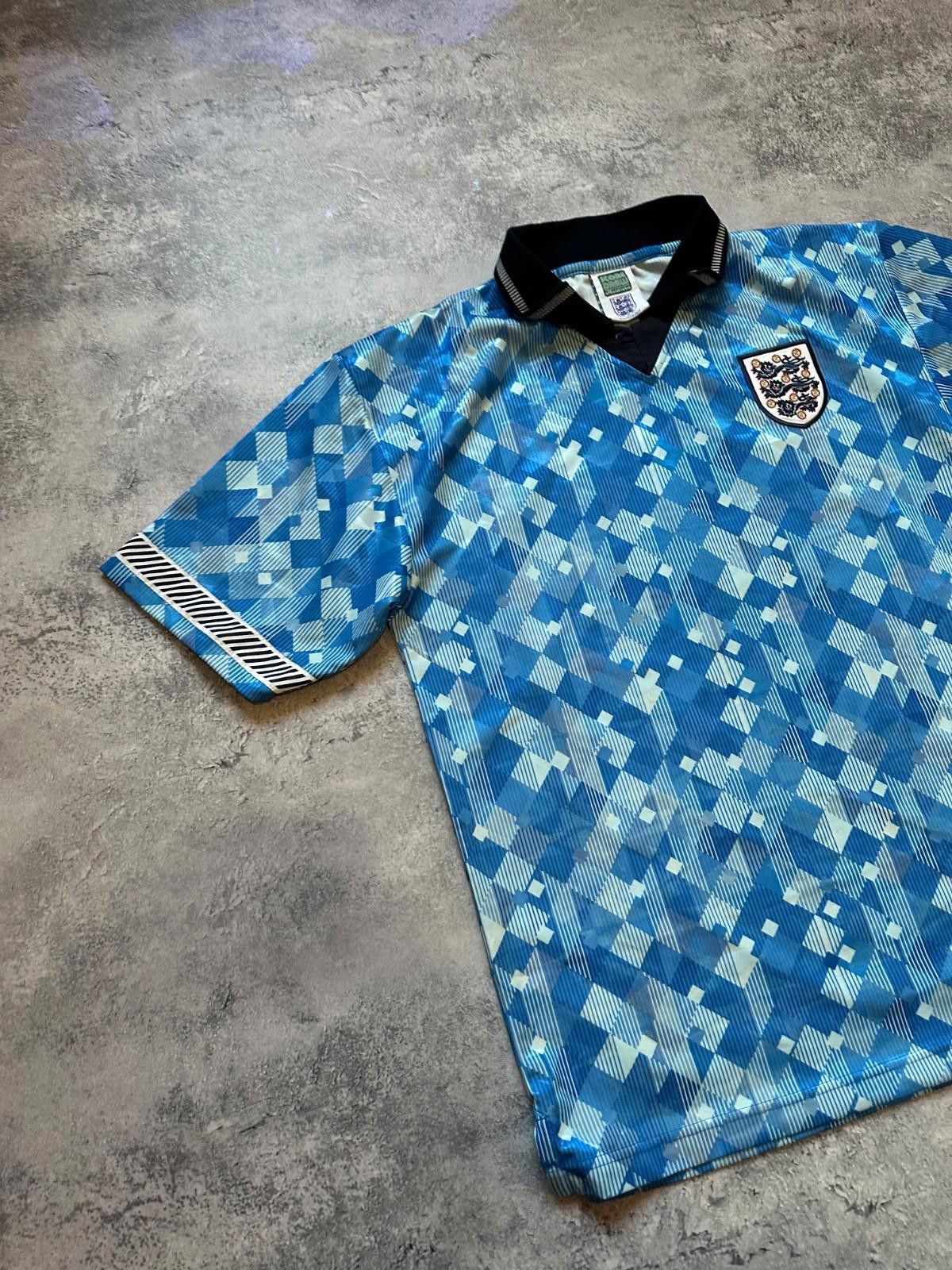 Other England 1990/92 Third Score Draw Football Shirt Soccer Jerse Size US L / EU 52-54 / 3 - 2 Thumbnail