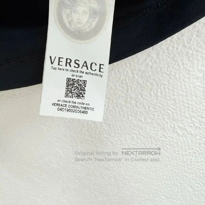 Versace Versace Black Cotton Short Sleeve T-Shirt . Size US S / EU 44-46 / 1 - 5 Thumbnail