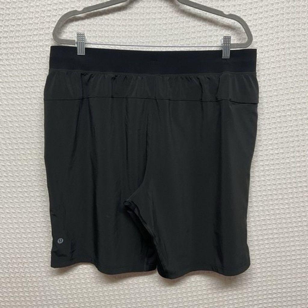 Lululemon NWOT Lululemon Black Unlined Athletic Gym Shorts Men 2XL Size US 38 / EU 54 - 5 Thumbnail