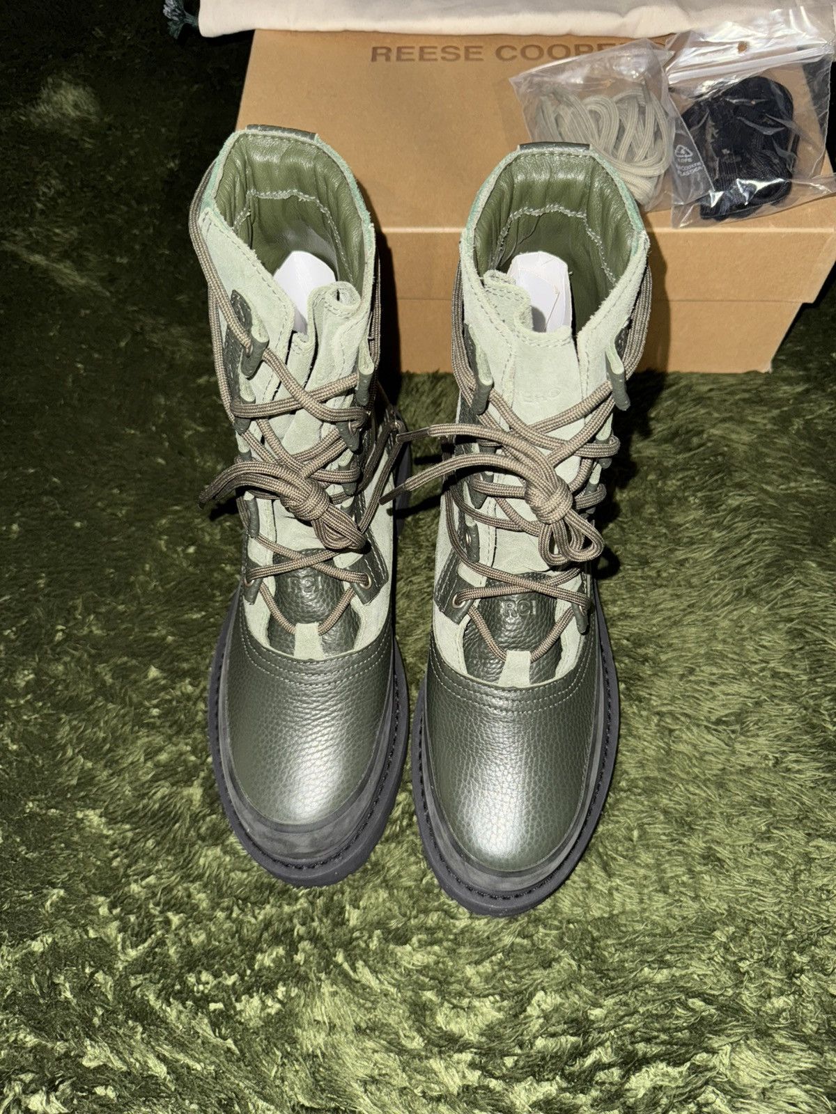Reese Cooper [41] REESE COOPER vibram Runnier Duck Boots Olive Size US 8 / EU 41 - 2 Thumbnail