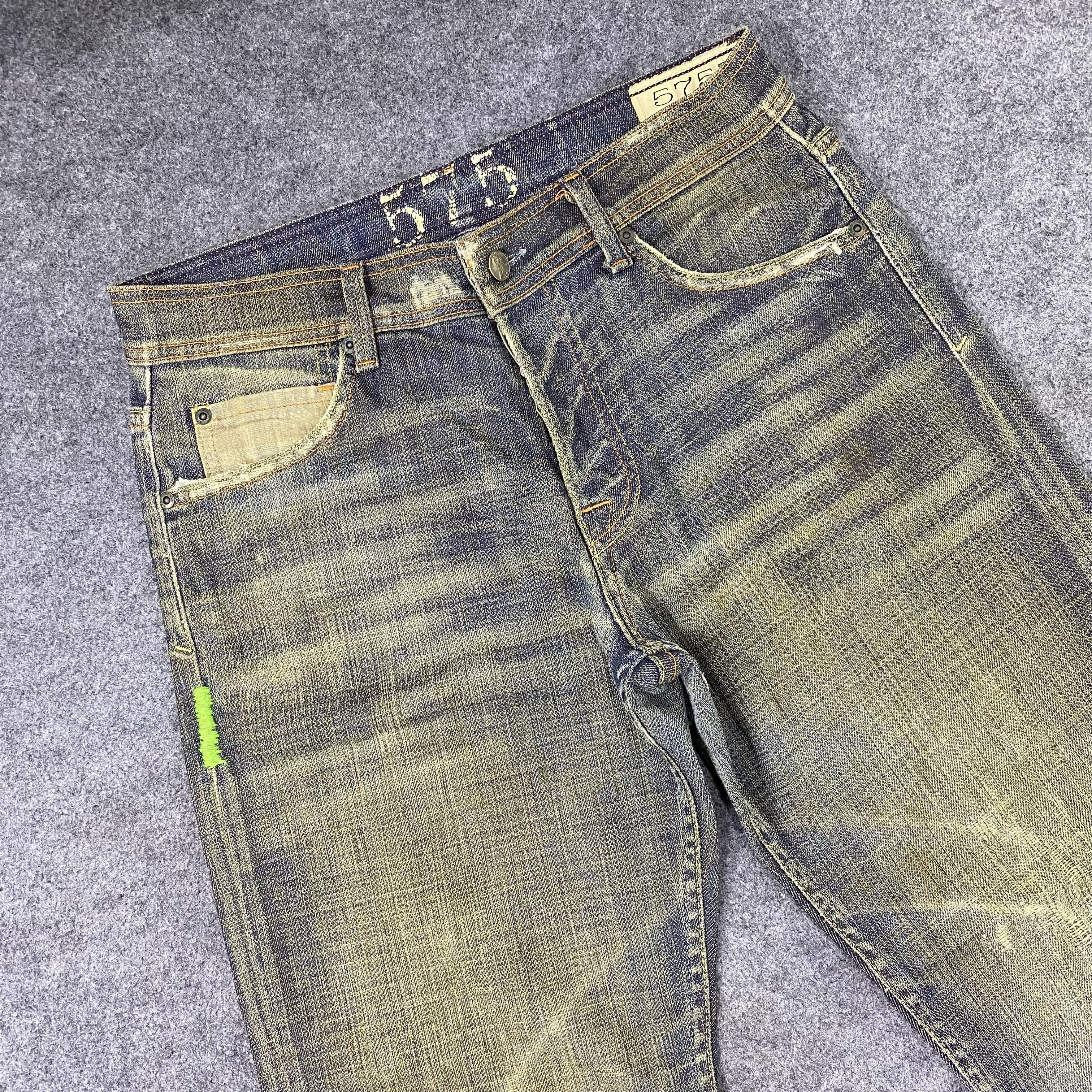 Jean × Vintage Vintage 575 Rusty FLARE Denim Faded Jeans-J1162 Size US 32 / EU 48 - 5 Thumbnail