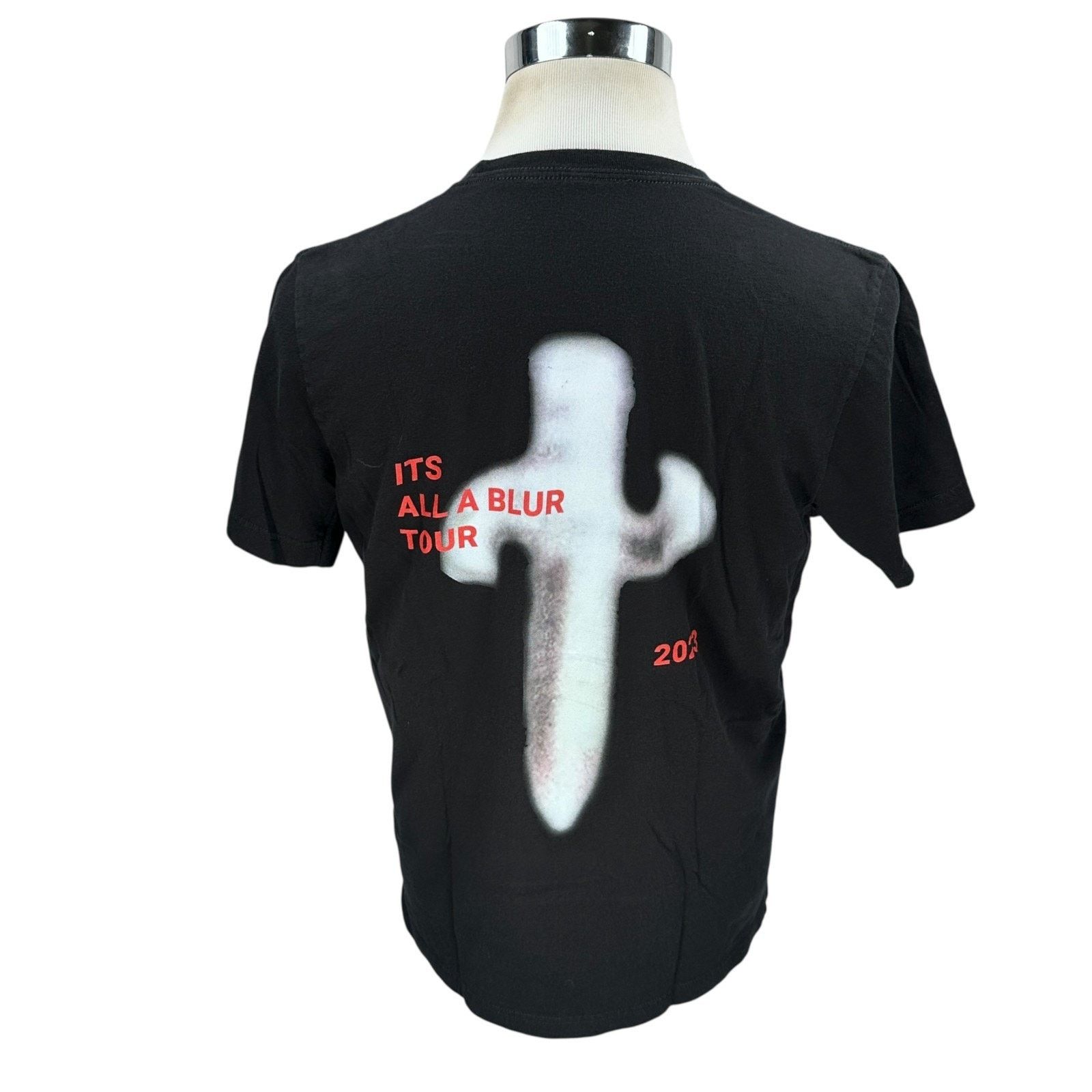 21 Savage 21 Savage 2023 It Was All a Blur Tour T-Shirt Men's L Black Size US L / EU 52-54 / 3 - 4 Thumbnail