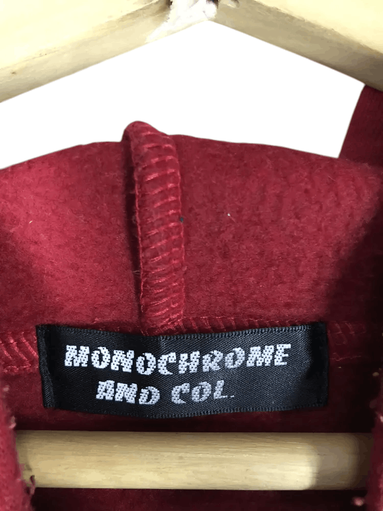 Japanese Brand Vintage Monochrome And Col Hoodies Size US L / EU 52-54 / 3 - 4 Thumbnail