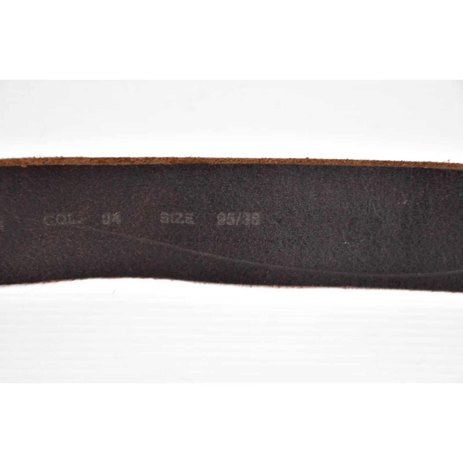 Diesel DIESEL Belt Men 95cm Brown Leather Vintage Size 95 Belt Mens Brown Leather Diesel Vintage 95cm Men Size ONE SIZE - 7 Thumbnail