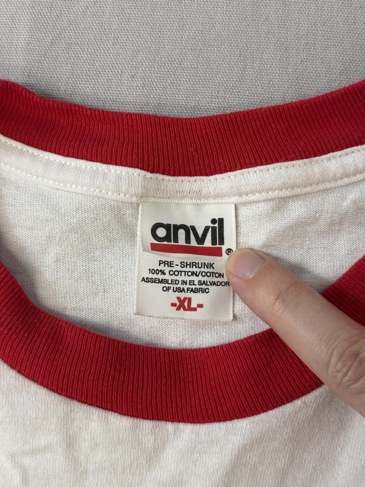 Anvil Y2K Cauterize Band T-shirt Ringer Ontario Canada XL Size US XL / EU 56 / 4 - 2 Thumbnail