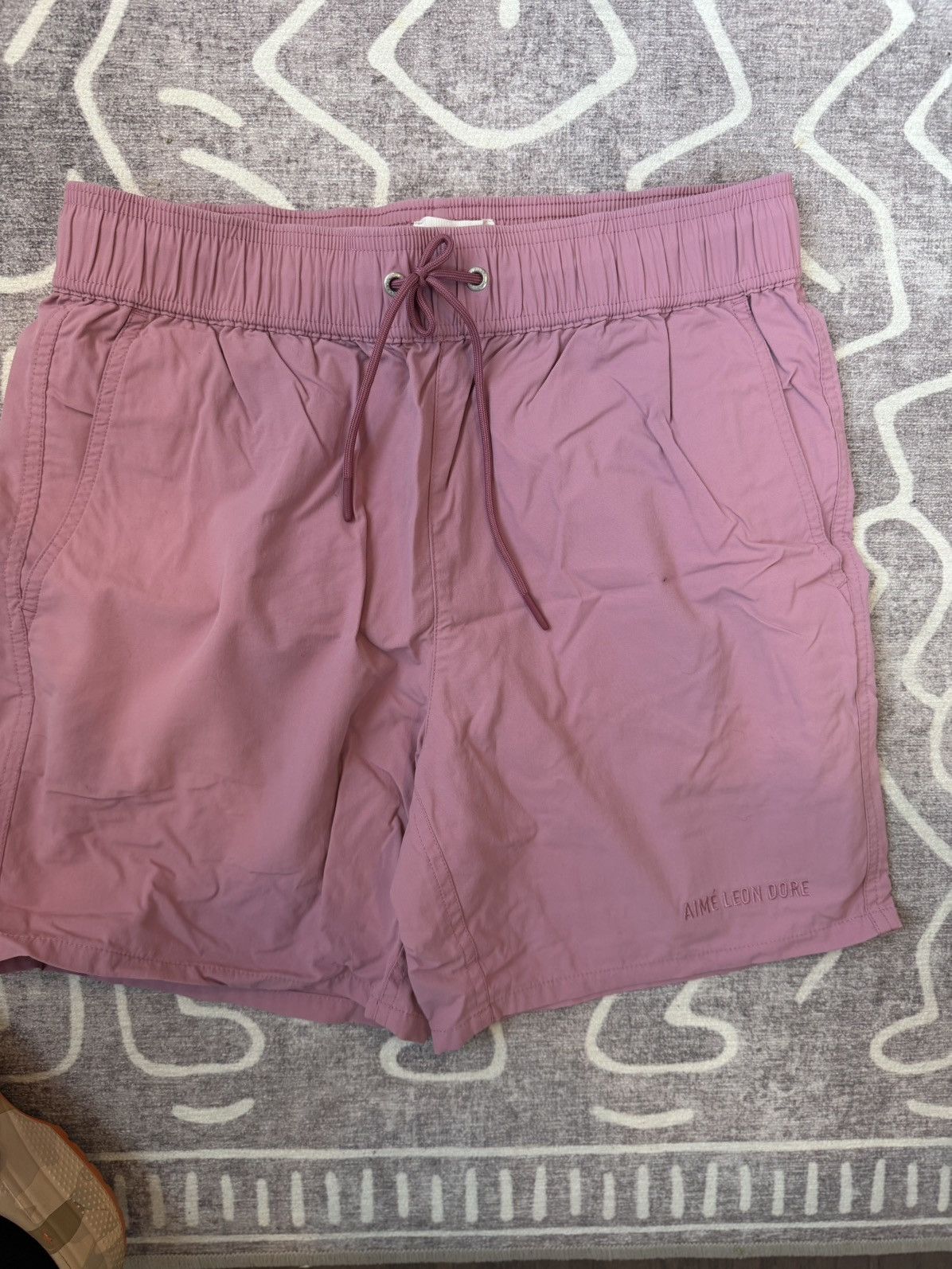 Aime Leon Dore Pink nylon shorts Size US 29 - 1 Thumbnail