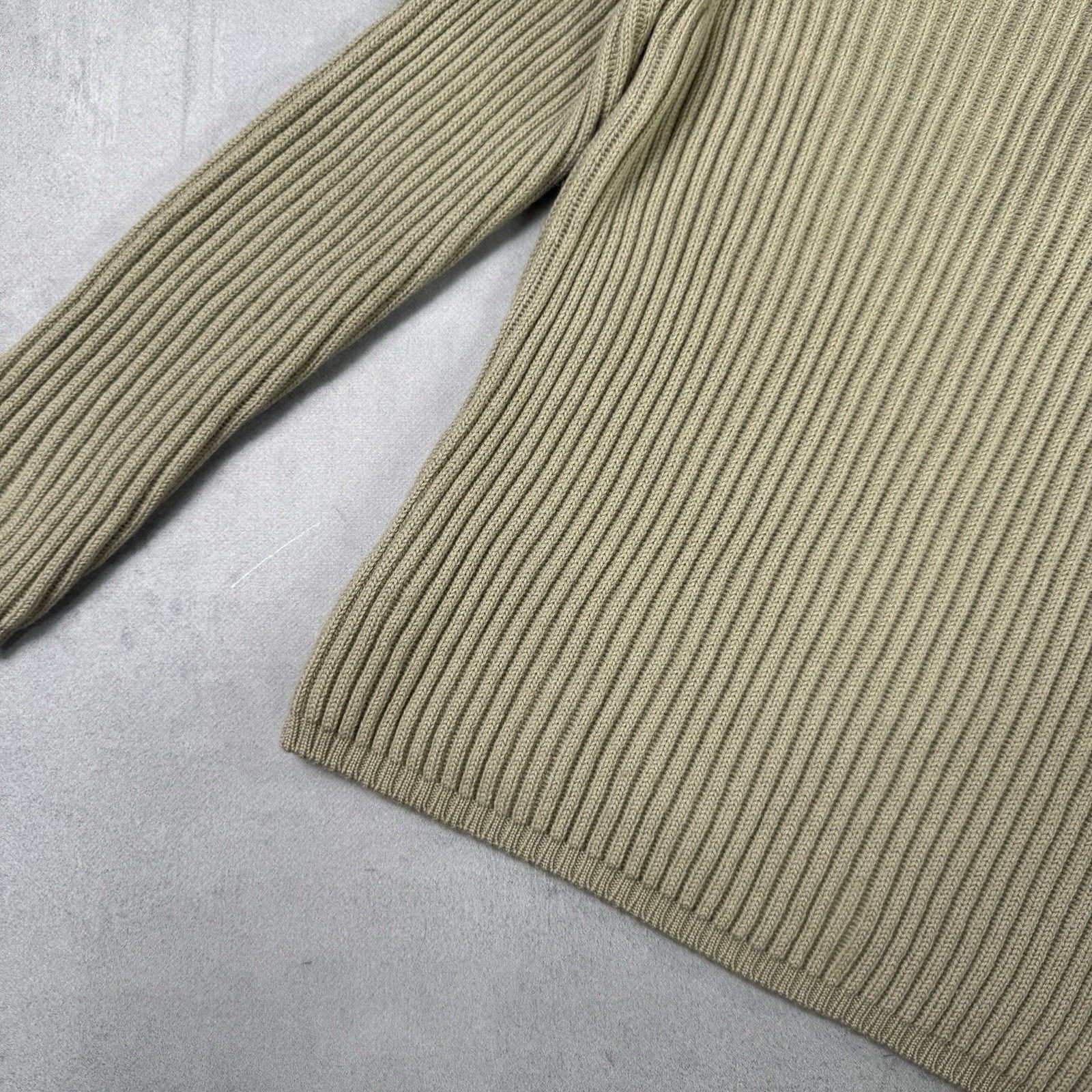 Stone Island Vintage Stone Island Junior Heavy Sweater Size 12/152 Beige Size US XS / EU 42 / 0 - 17 Thumbnail