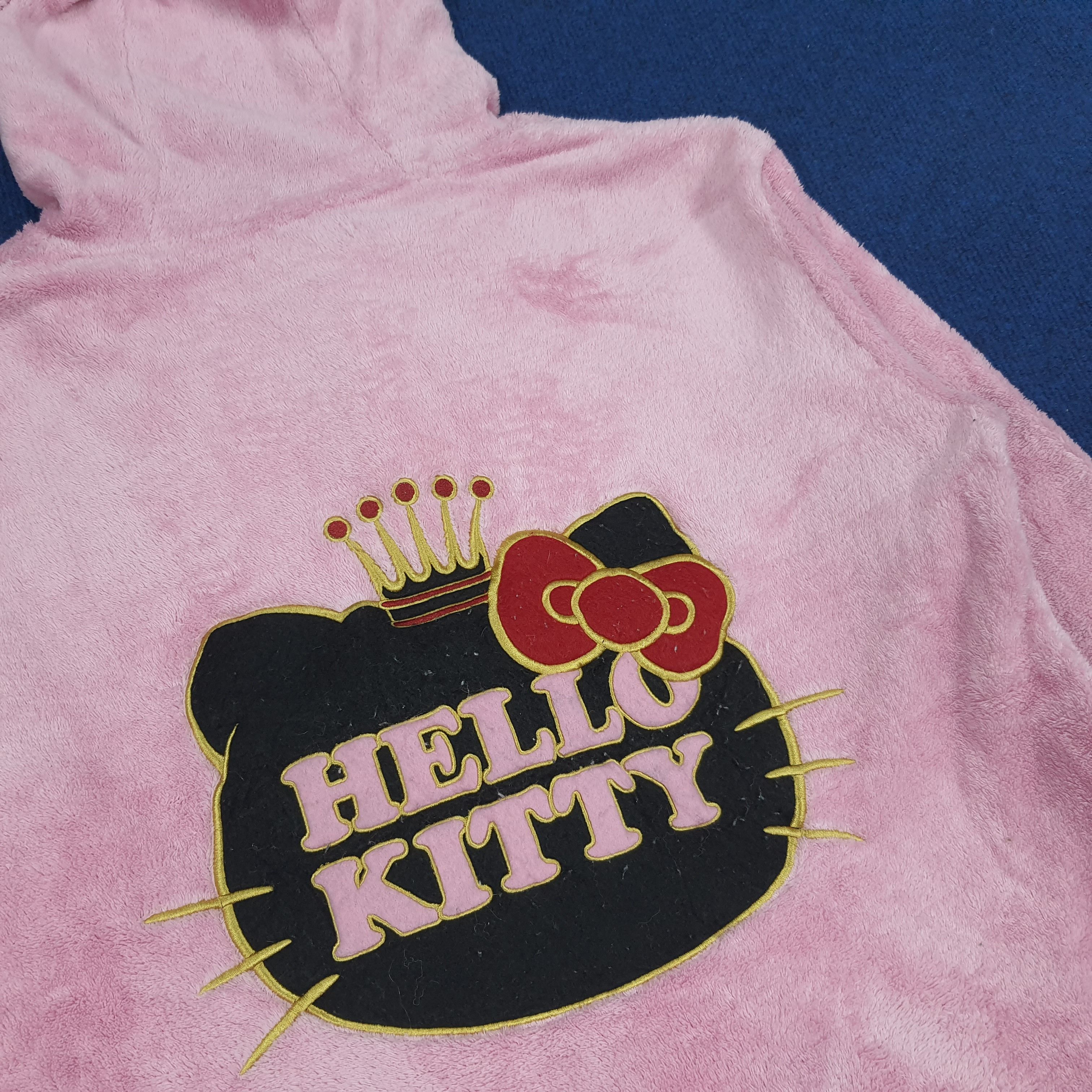 Japanese Brand × Vintage Vintage Hello Kitty Japanese Brand Zipper Fleece Hoodie Size S / US 4 / IT 40 - 2 Thumbnail