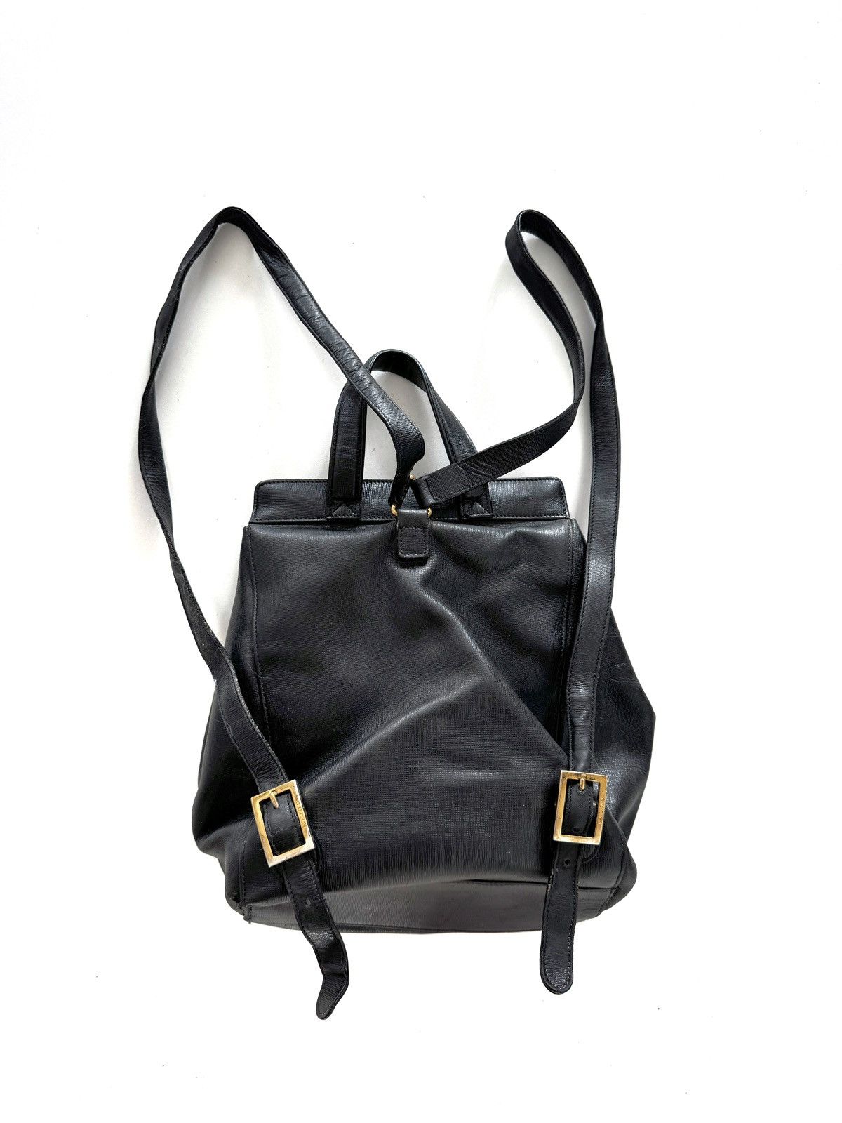 Gucci Gucci Leather Backpack Vintage Size ONE SIZE - 4 Thumbnail