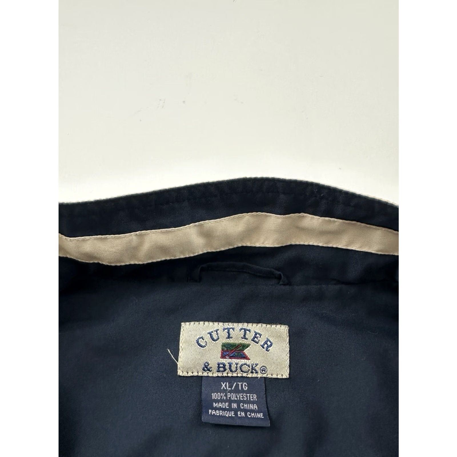 Cutter & Buck Cutter & Buck Jacket Mens XL Blue Golf Club Green Meadows Open Full Zip Size US XL / EU 56 / 4 - 5 Thumbnail