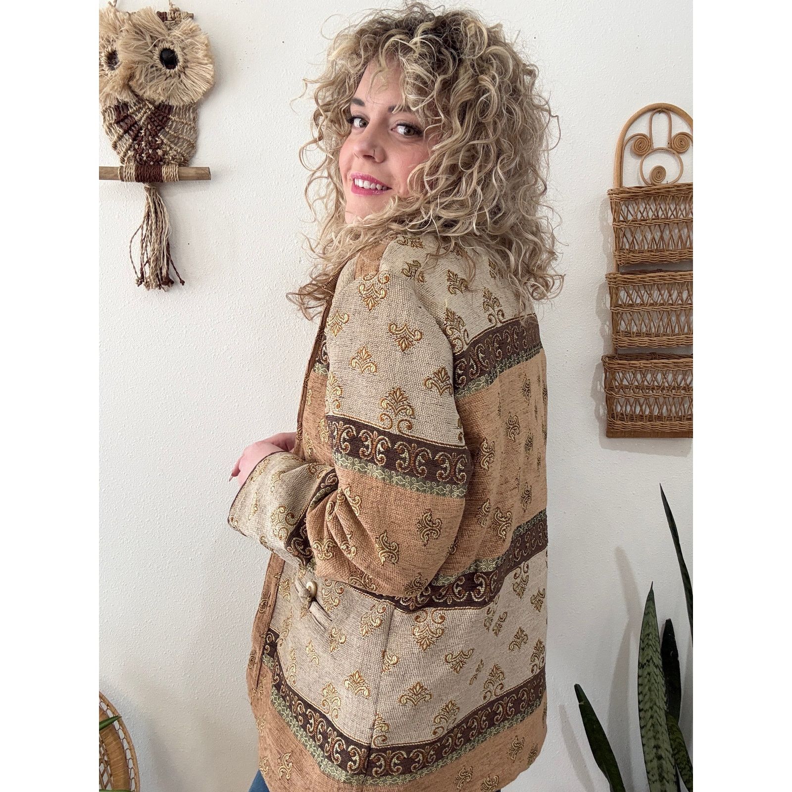 Other Y2K Earthy Tapestry Shacket size 16 Size XXL / US 16-18 / IT 52-54 - 3 Thumbnail