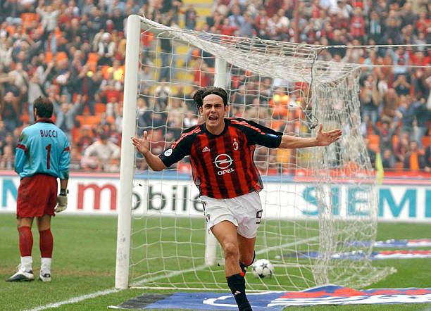Adidas Ac milan player issue 2002 inzaghi jersey football Size US L / EU 52-54 / 3 - 20 Thumbnail