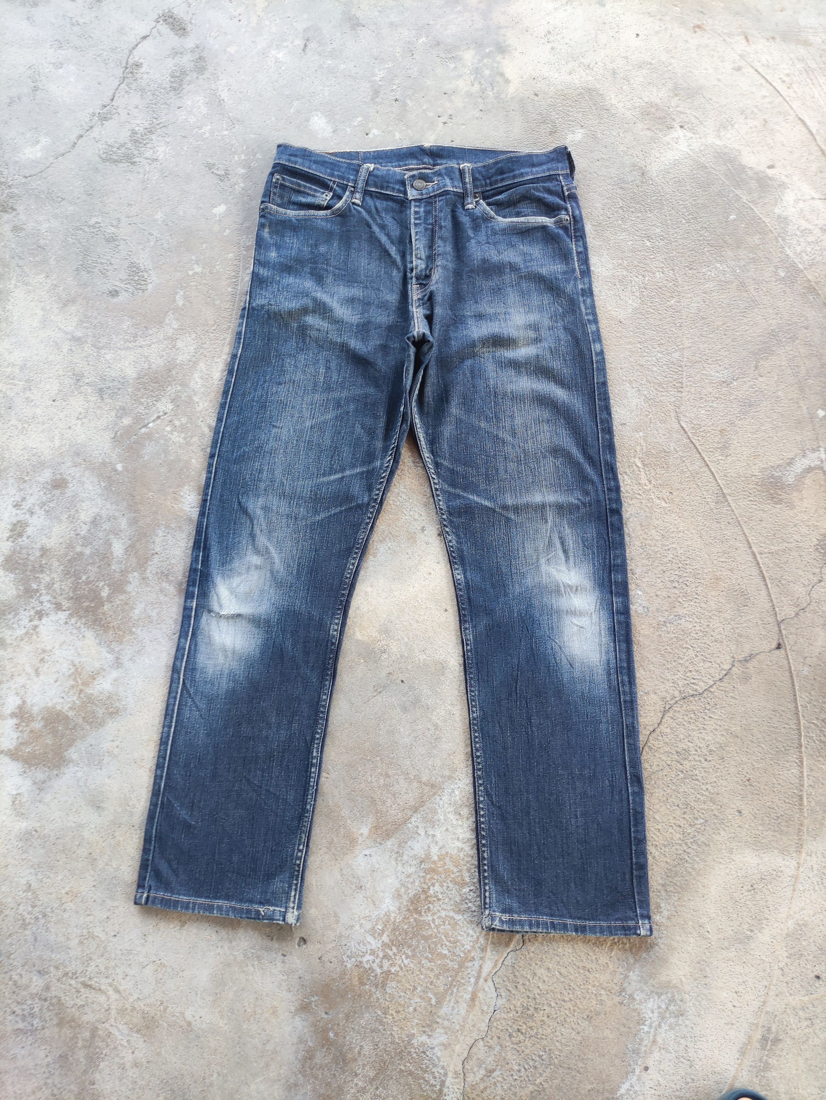 Jean × Levi's W32 VINTAGE LEVI’S 504 DISTRESSED FADED JEANS PANTS DENIM Size US 32 / EU 48 - 2 Thumbnail
