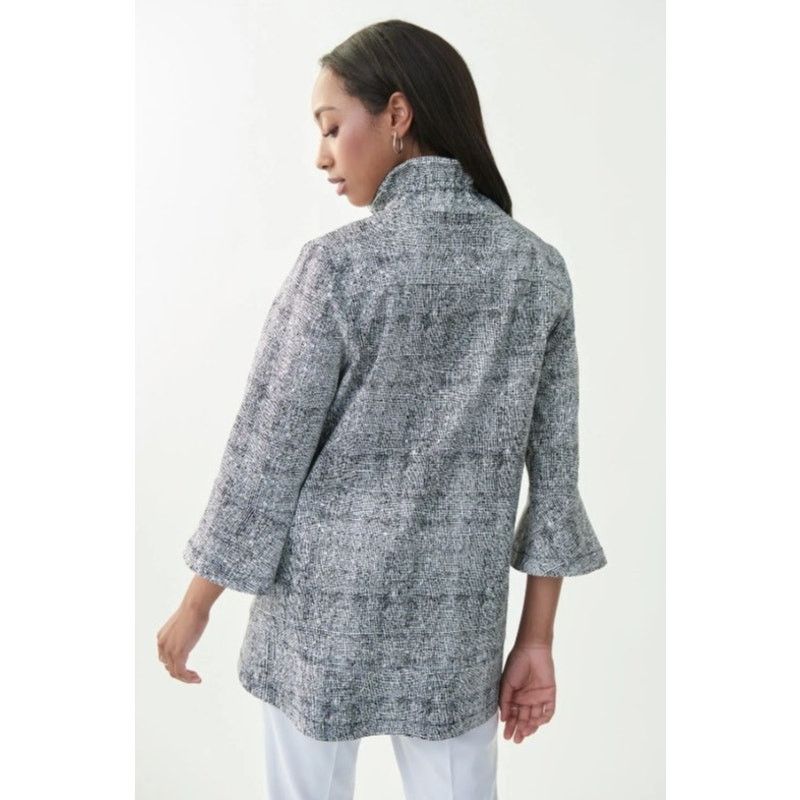 Joseph Ribkoff Joseph Ribkoff Black/White Button Front Blazer w/Pockets 6 Size M / US 6-8 / IT 42-44 - 6 Thumbnail