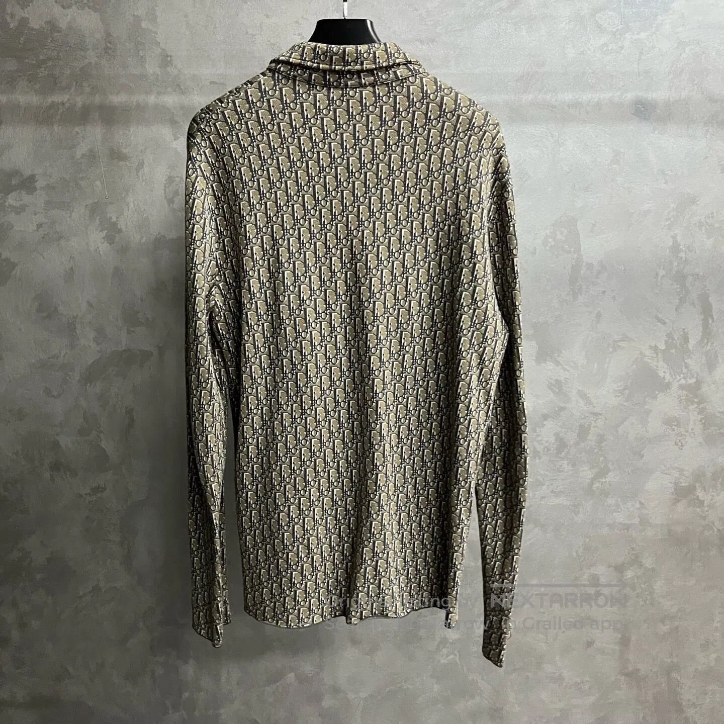 Dior Dior Classic long-sleeved shirt with a full-print cotton l Size US L / EU 52-54 / 3 - 4 Thumbnail