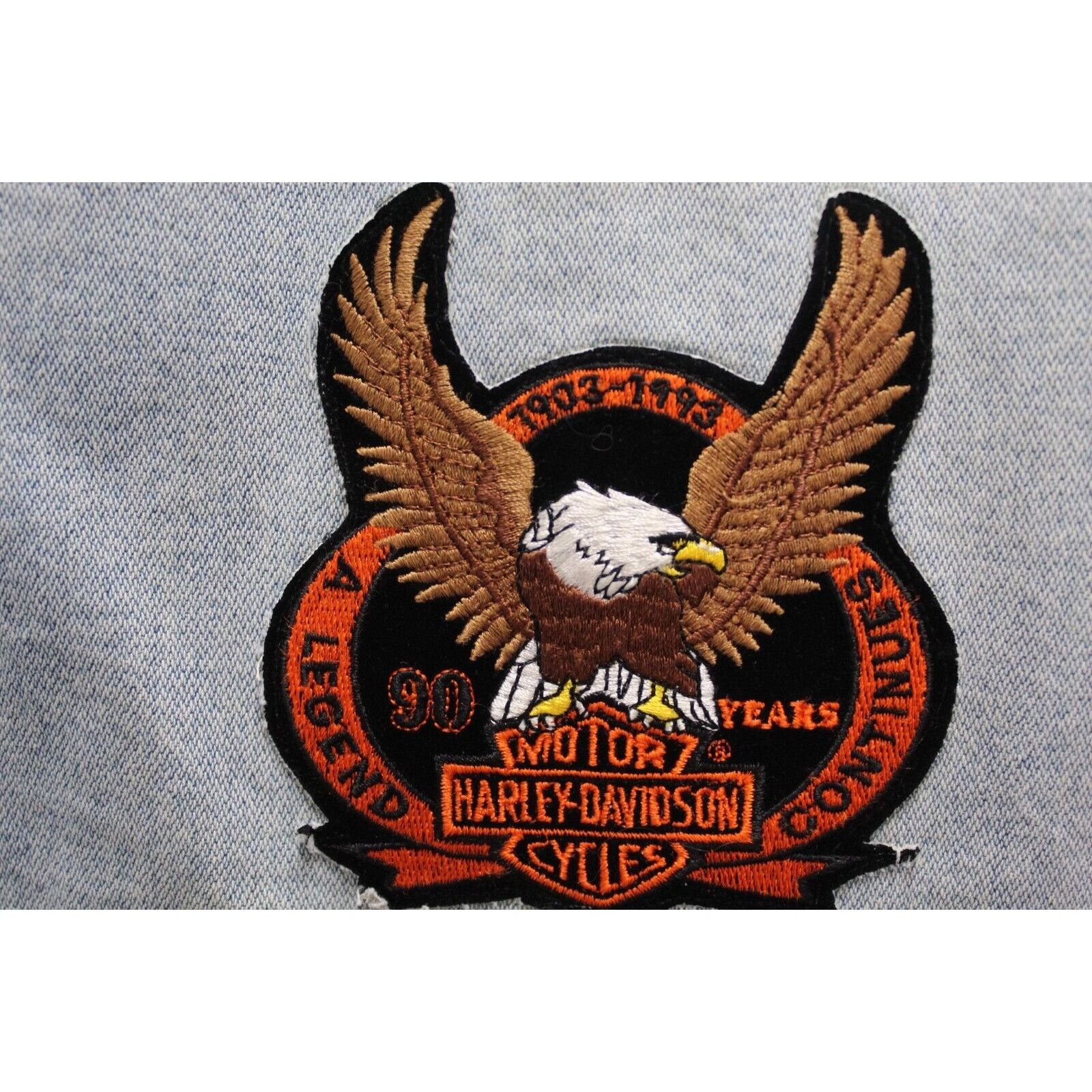 & Other Stories Jean Patches 60’s 90's Harley Davidson Men’s XL 100% Cotton Size US XL / EU 56 / 4 - 9 Thumbnail