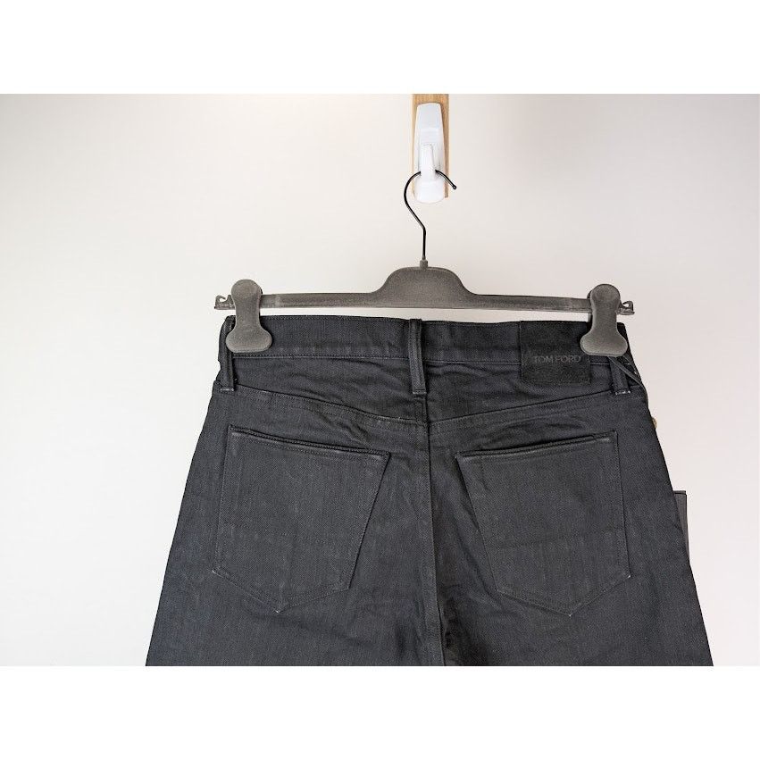 Tom Ford o1rshd1 Regular Fit Denim Jeans in Black Size US 29 - 12 Thumbnail
