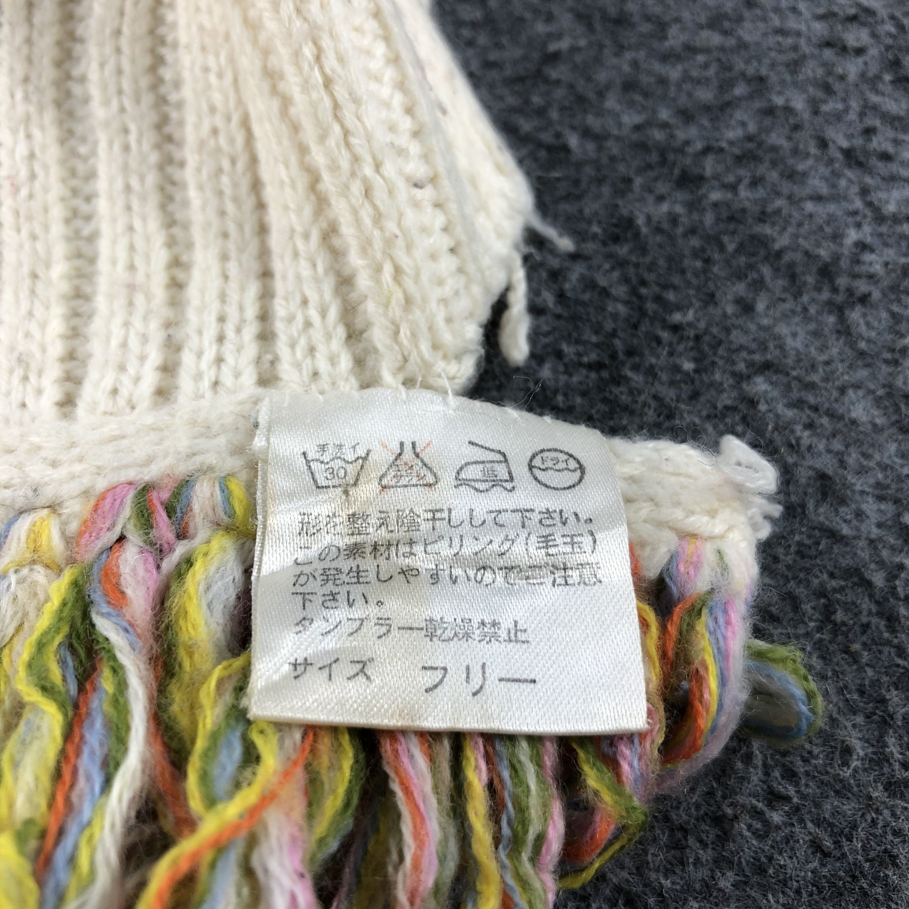 Oshkosh Oshkosh Wool Scarf Muffler V621 Size ONE SIZE - 7 Thumbnail