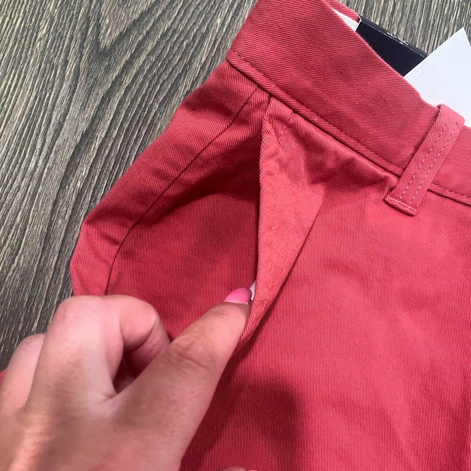 Vintage NWT J Crew Shorts 7" Flex Chino Flat Front Burnished Size 29 Size 29" - 7 Thumbnail