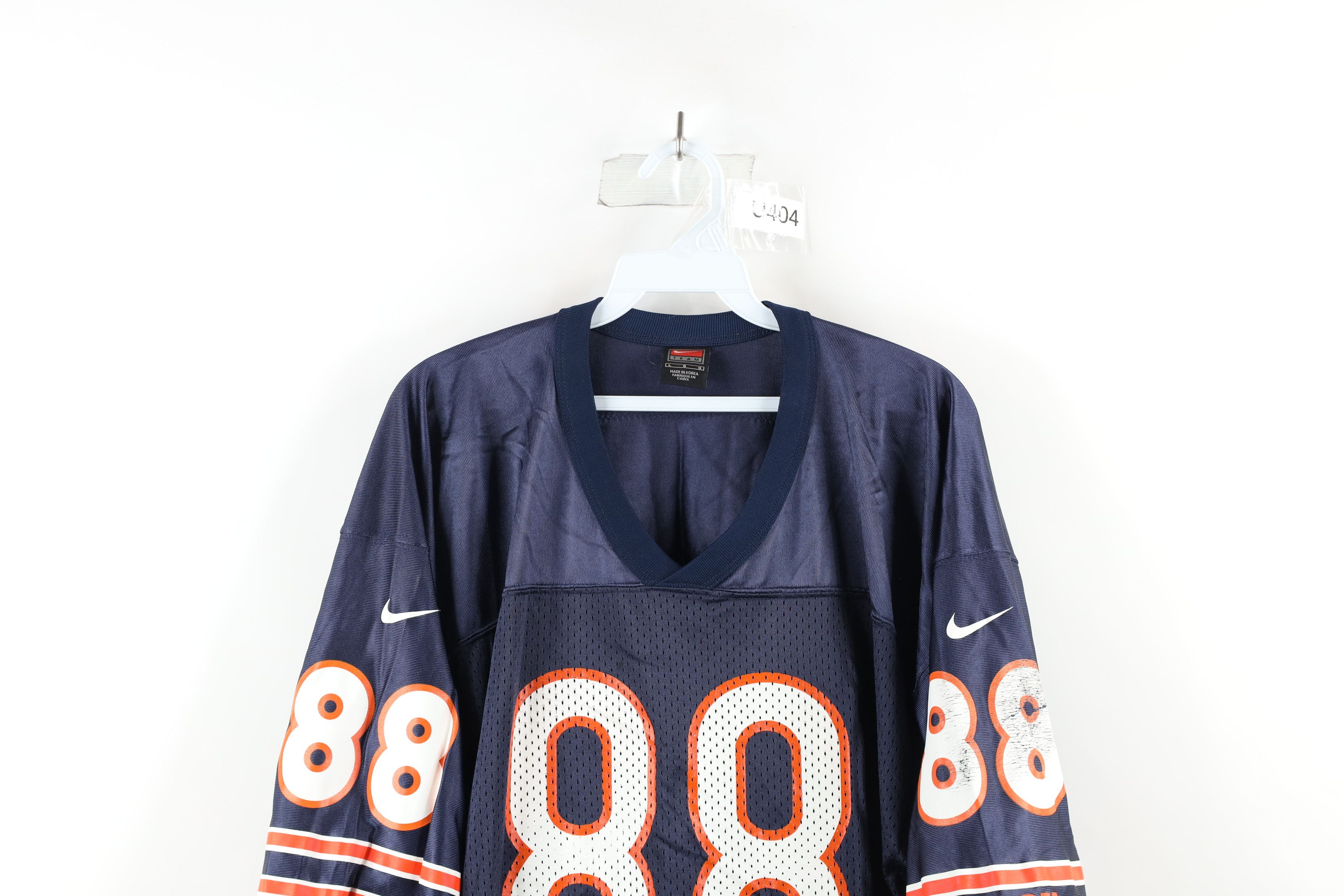 Nike × Vintage Vintage Nike Robinson Chicago Bears Football Jersey Blue #88 Size US L / EU 52-54 / 3 - 6 Thumbnail