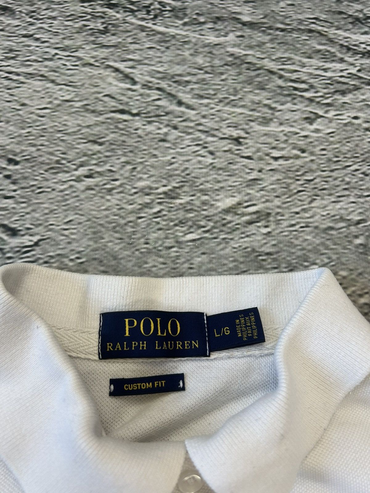 Ralph Lauren Chief Keef Polo Ralph Lauren vintage big pony white navy Size US L / EU 52-54 / 3 - 3 Thumbnail