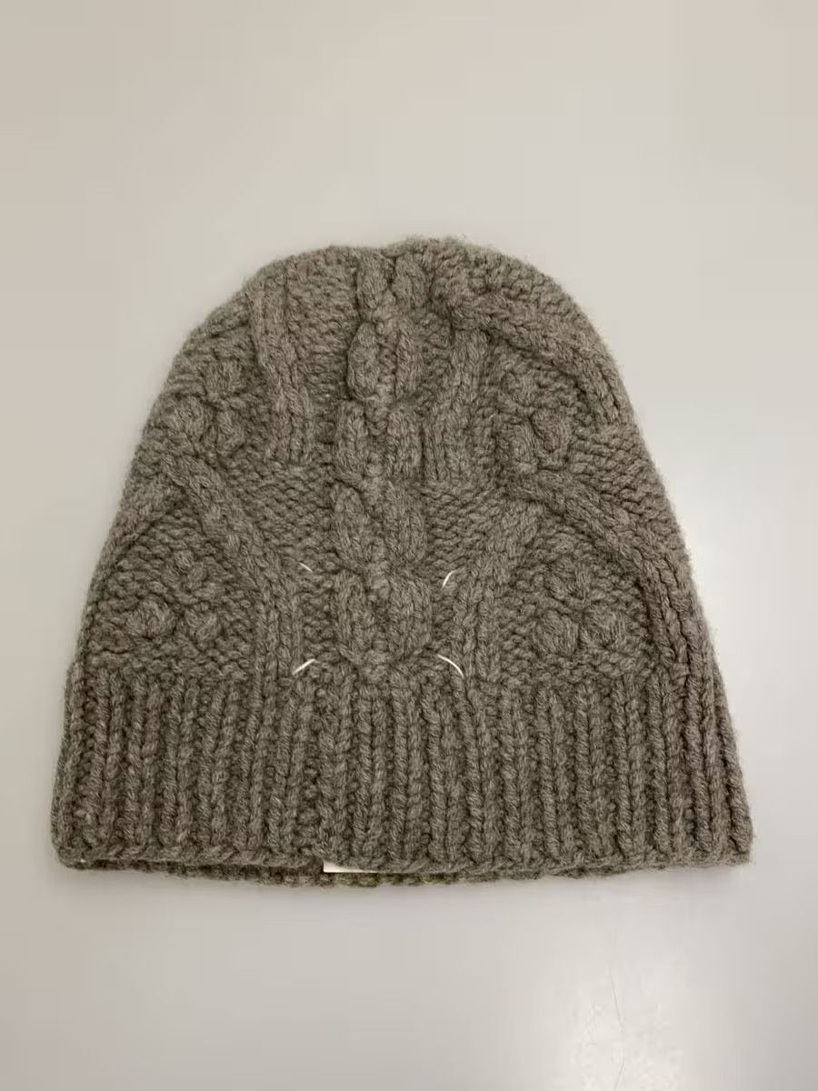 Maison Margiela 4 Stitch Motif Wool Cable Knit Beanie | Grailed