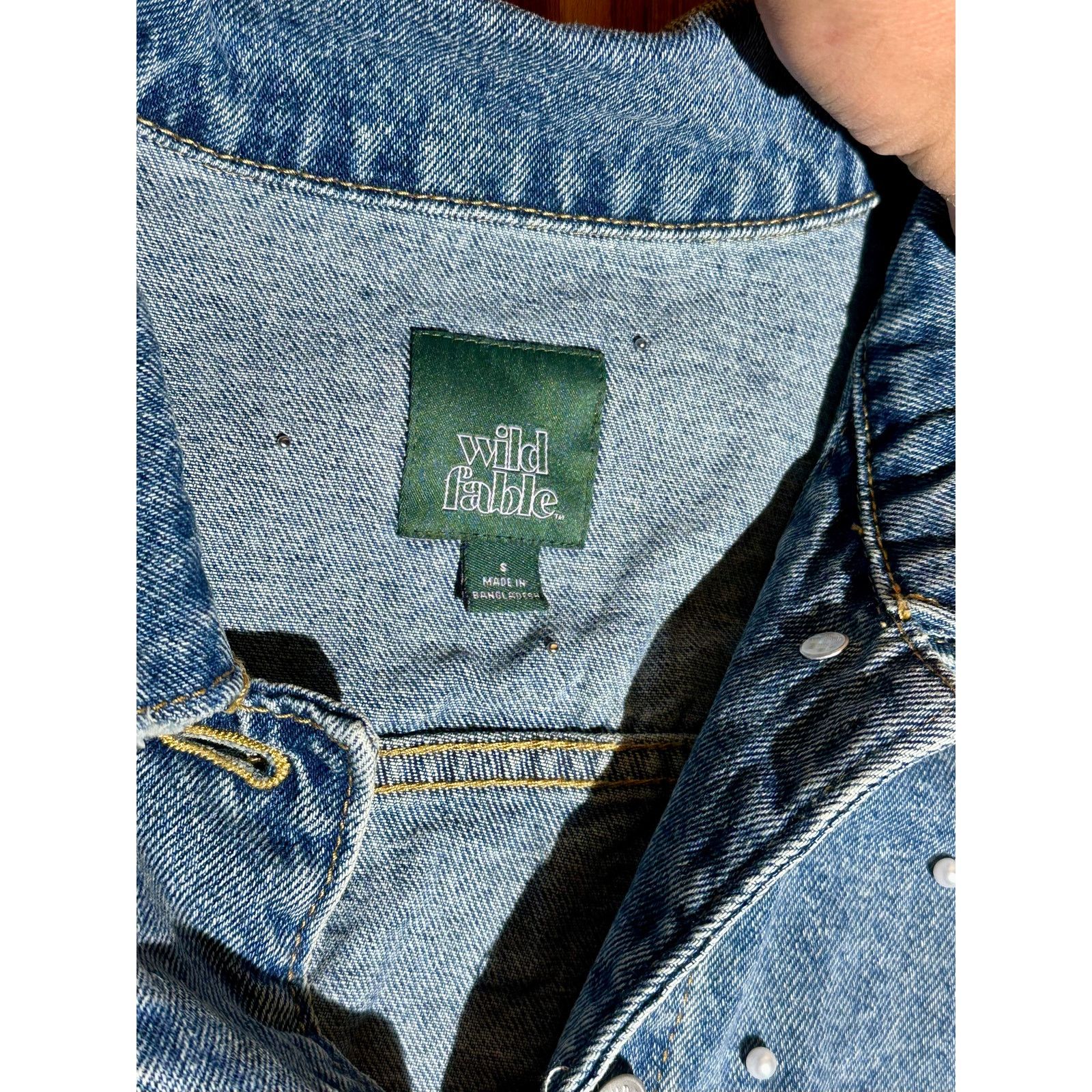 & Other Stories Kollected Wild Fable Jean Jacket Size S Size S / US 4 / IT 40 - 5 Thumbnail