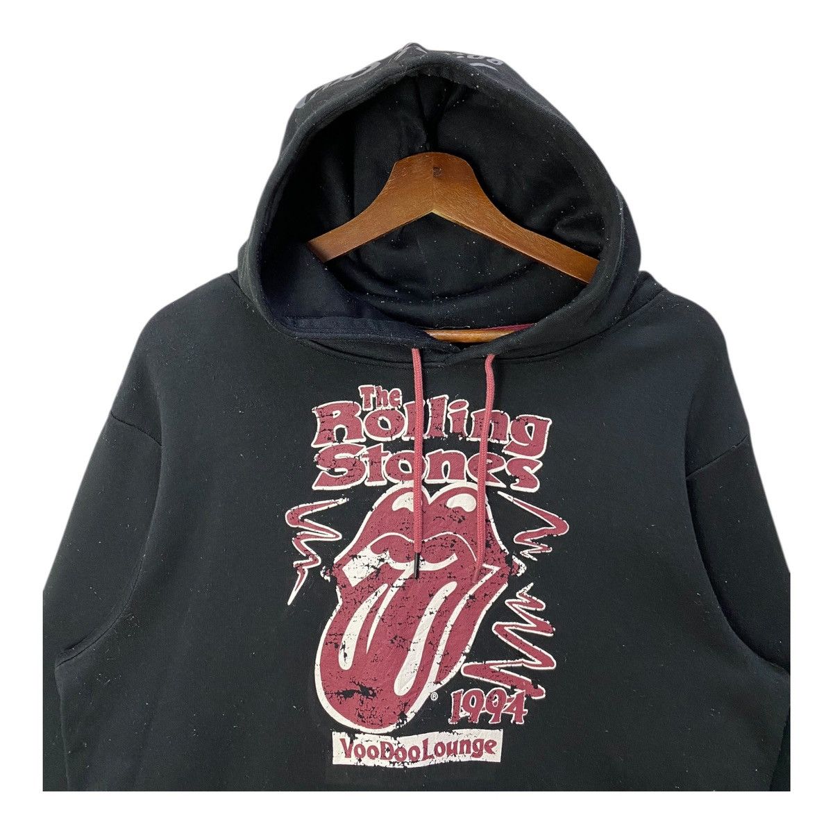 The Rolling Stones Band The Rolling Stones Hoodie Big Logo Spellout Size L Size US L / EU 52-54 / 3 - 2 Thumbnail