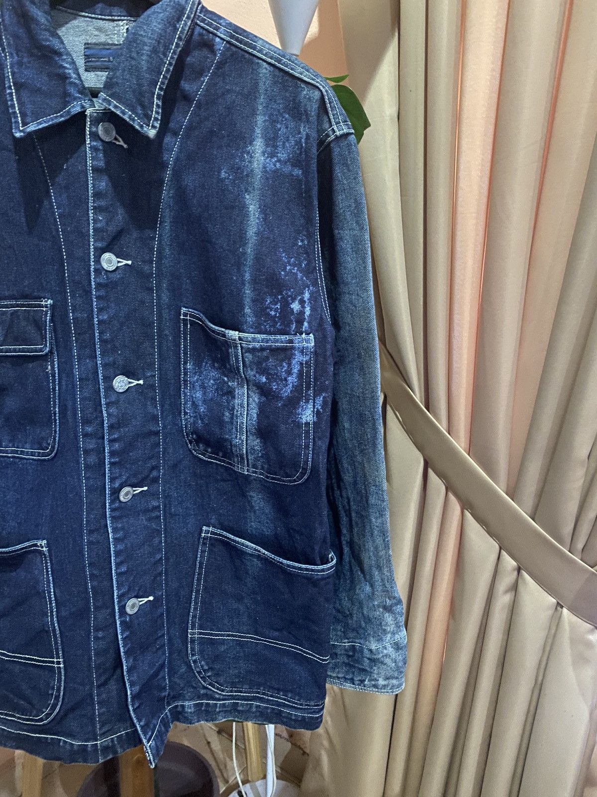 Japanese Brand Vintage PAIRSHINE Japan Denim Chore Jacket Workwear Style Size US M / EU 48-50 / 2 - 4 Thumbnail