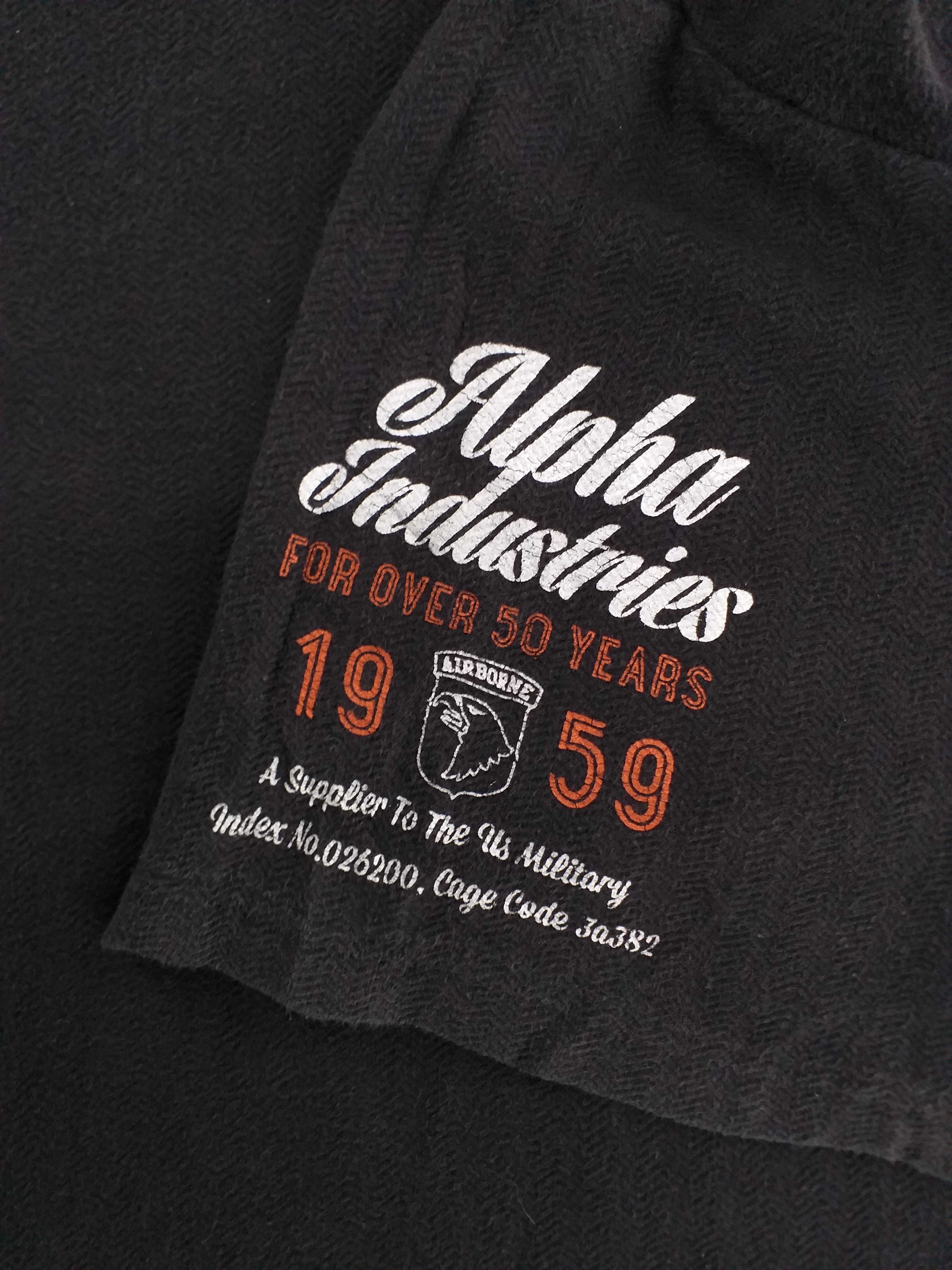Alpha Industries Vintage Alpha Industries XXlarge Tshirt Big Logo -A032 Size US XXL / EU 58 / 5 - 4 Thumbnail