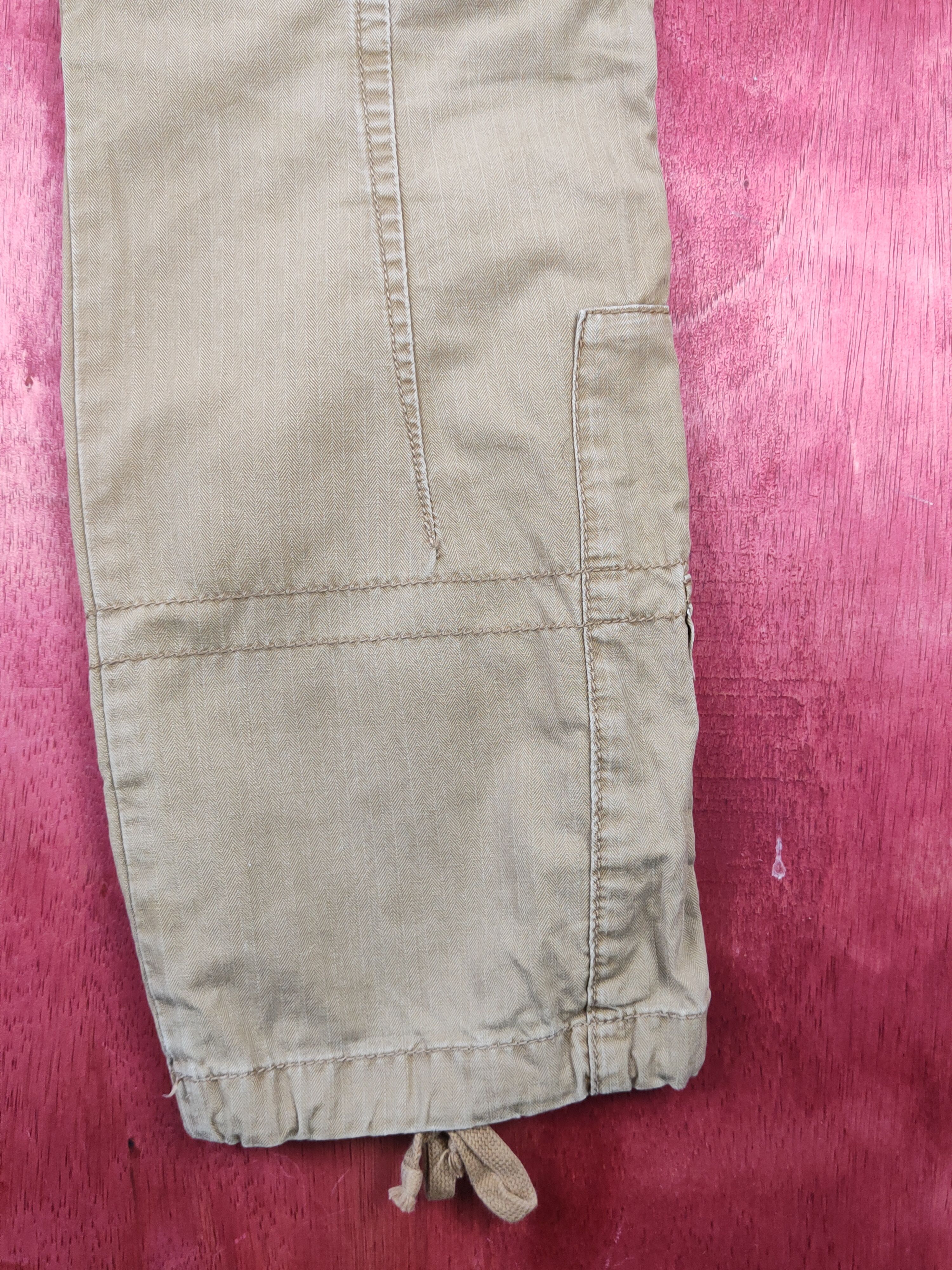 Polo Ralph Lauren Polo Ralph Lauren faded Multipocket Cargo Pants #1347DL Size US 29 - 15 Thumbnail
