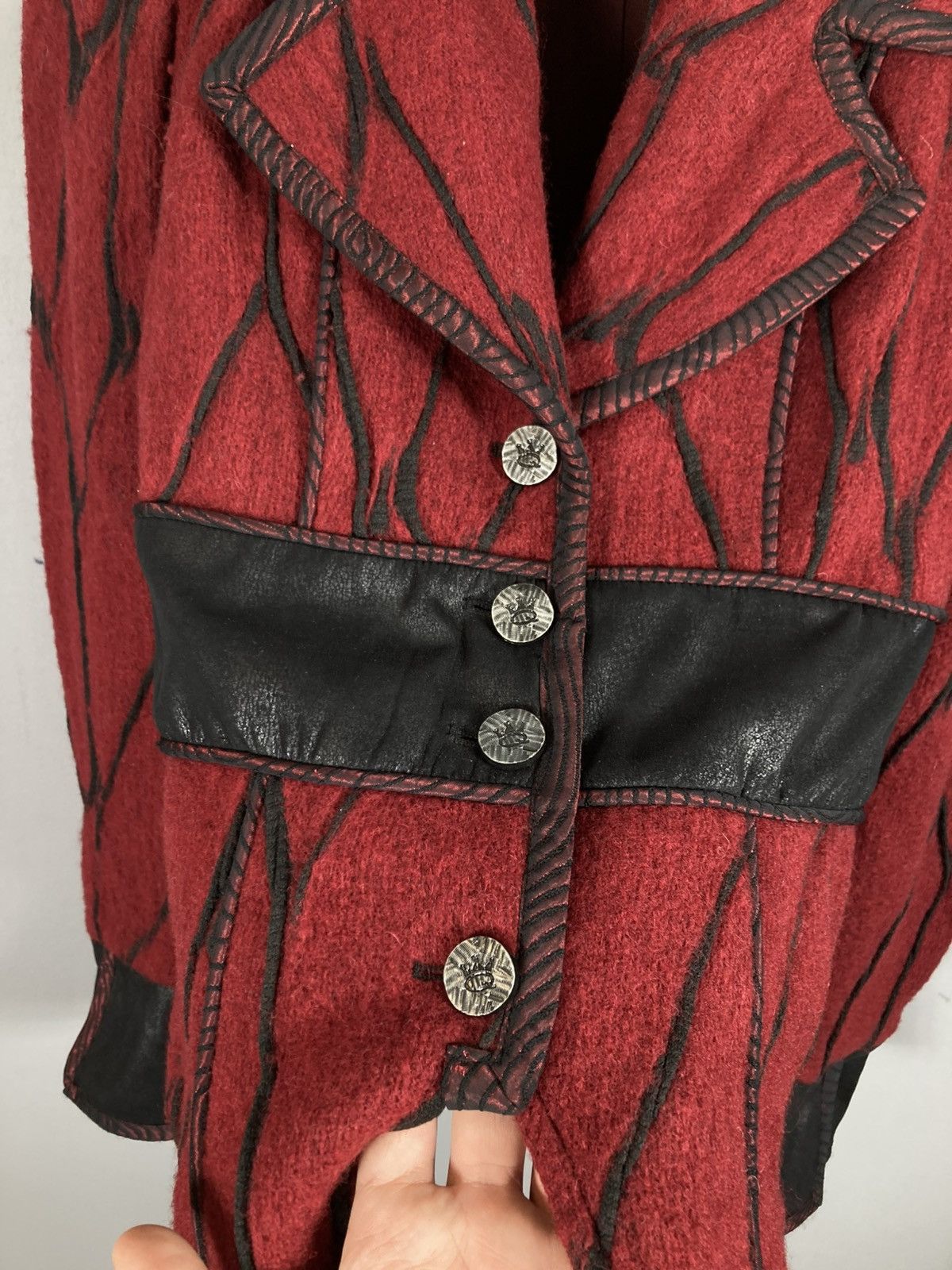 Other Vintage Save the Queen wool avant garde jacket Size M / US 6-8 / IT 42-44 - 2 Thumbnail