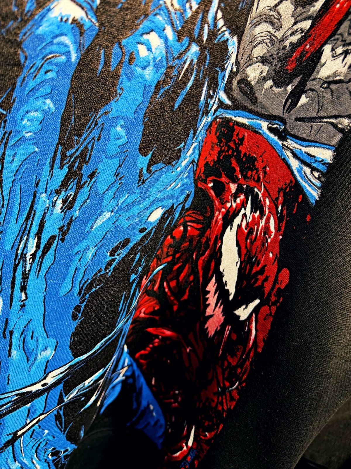 Marvel Comics VINTAGE RUSH KNULL VENOM SPIDERMAN CARNAGE METAL HOODIE 3XL Size US XXL / EU 58 / 5 - 7 Thumbnail