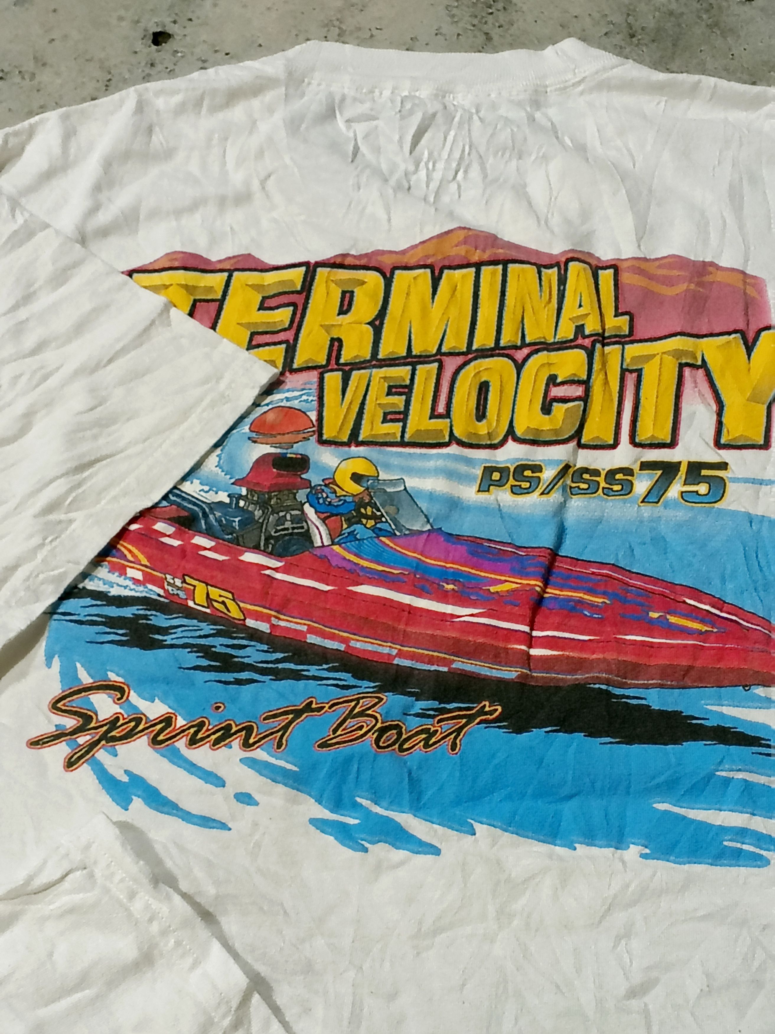 Hanes Vintage Terminal Velocity Sprint Boat Size XL Size US XL / EU 56 / 4 - 4 Thumbnail