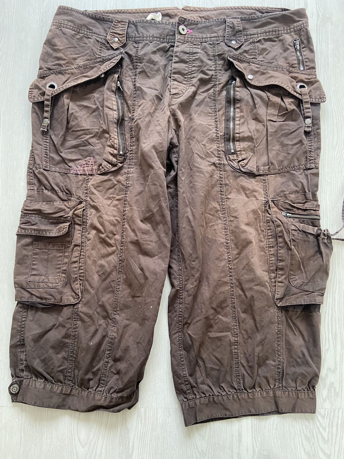 If Six Was Nine × Japanese Brand Vintage 2000’s South Tactical Cargo Shorts Pants Size US 40 / EU 56 - 3 Thumbnail
