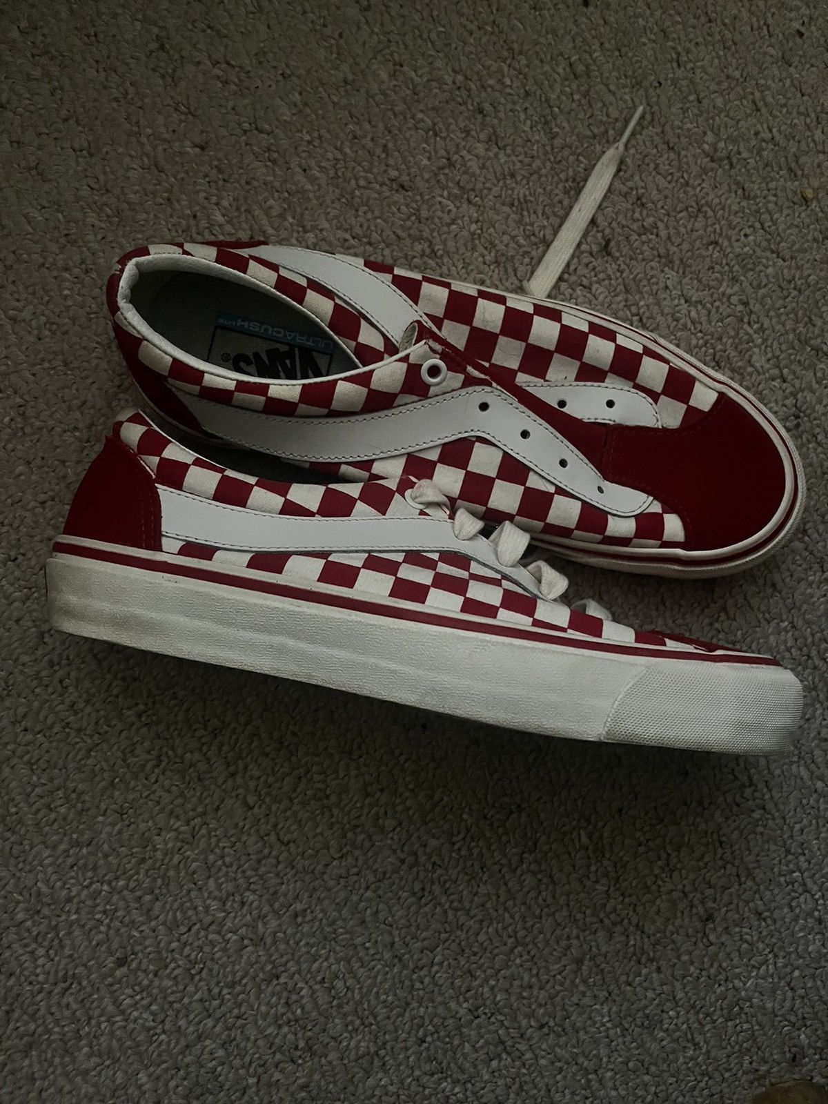 Vans Red Checkered Vans Size US 8.5 / EU 41-42 - 1 Thumbnail