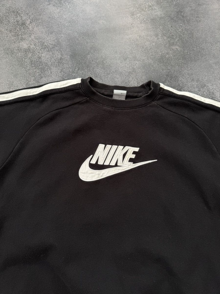 Nike Vintage Nike Big Logo Baggy Crewneck Sweatshirt y2k swoosh Size US XL / EU 56 / 4 - 6 Thumbnail