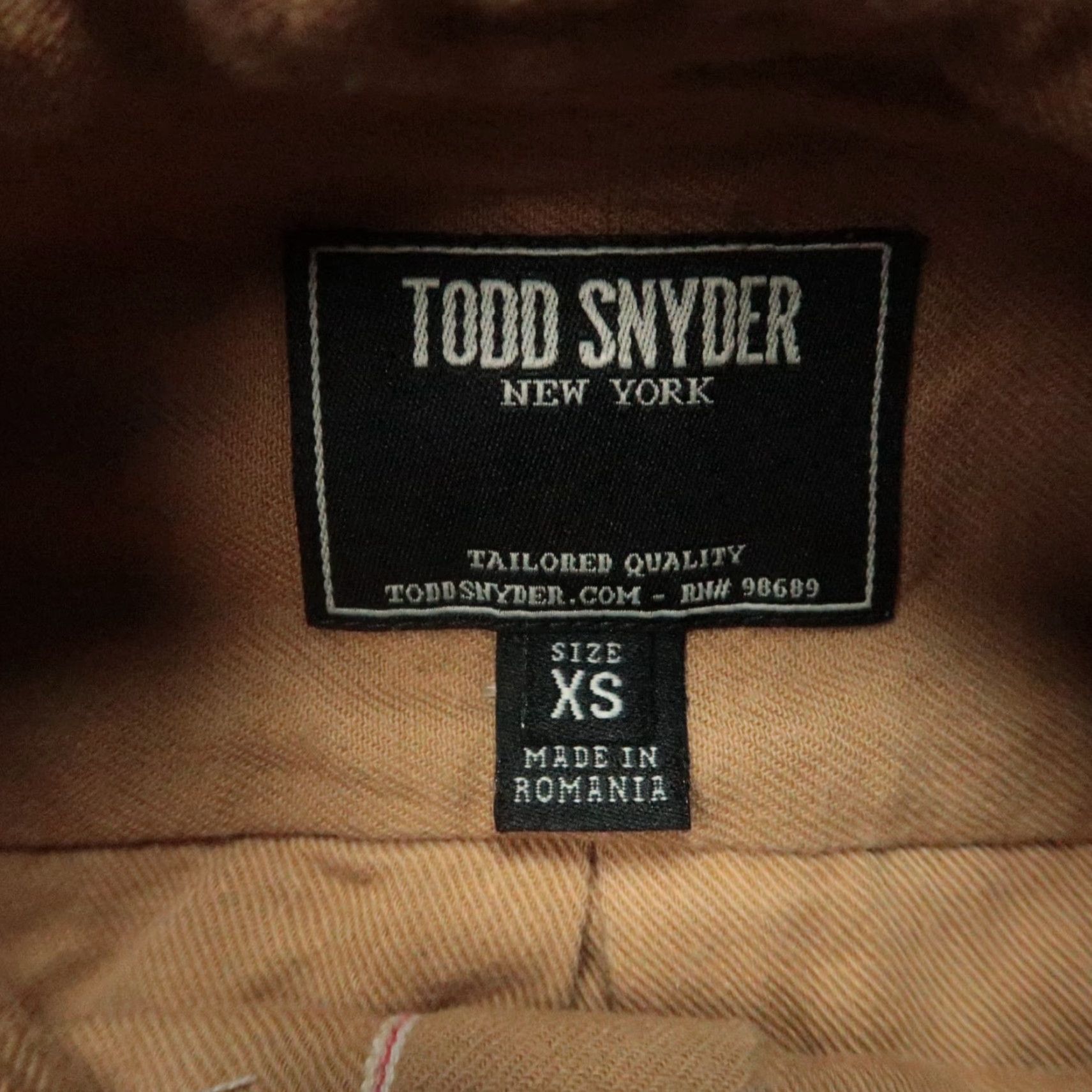 Todd Snyder VINTAGE Todd Snyder Shirt Mens XS Brown Gray Wool Block Button-Up Long Sleeve Collared Size US XS / EU 42 / 0 - 3 Thumbnail