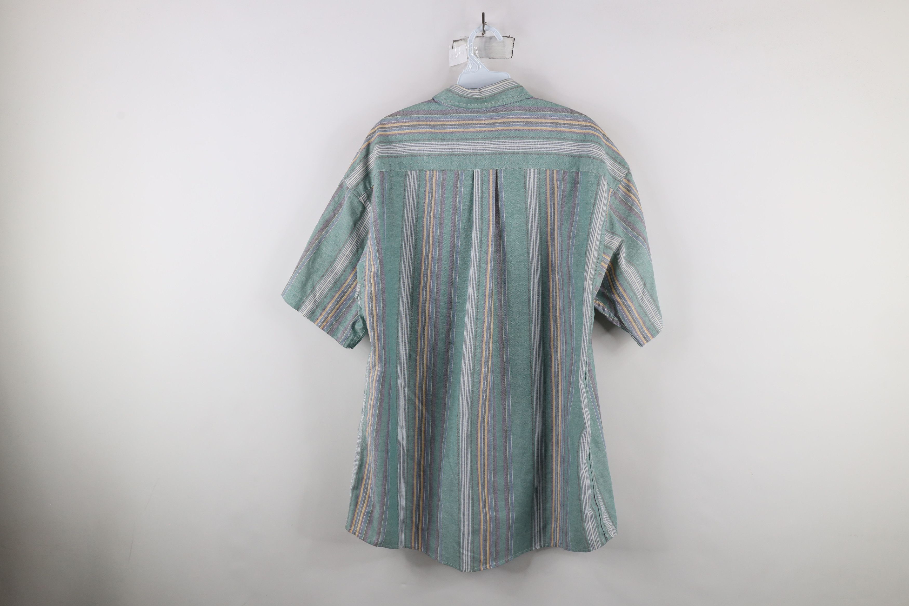 Vintage Vintage 90s Streetwear Short Sleeve Button Down Shirt Size US L / EU 52-54 / 3 - 7 Thumbnail
