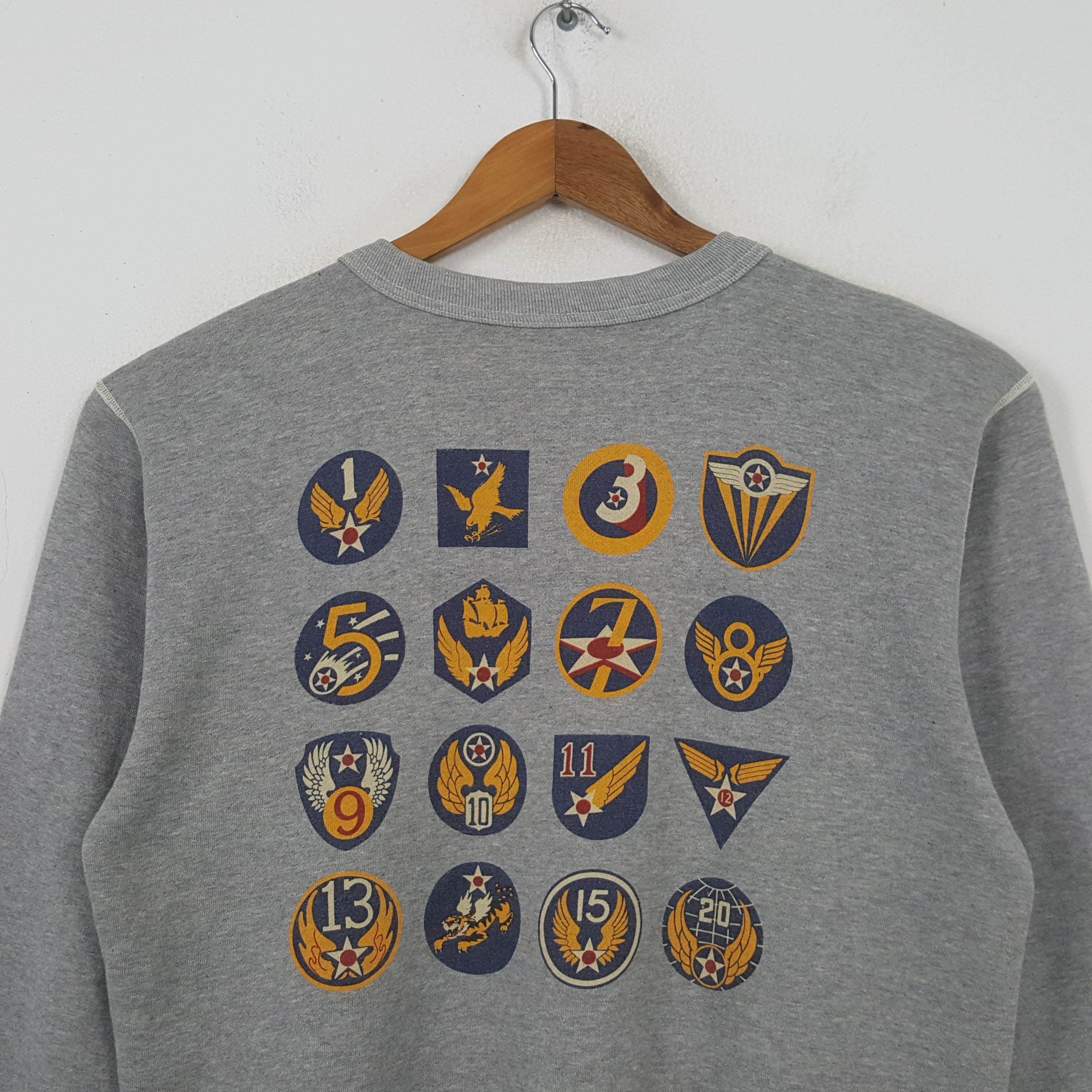 Buzz Rickson's Vintage Buzz Ricksons USAF Army Sweatshirt 33 Size US M / EU 48-50 / 2 - 2 Thumbnail