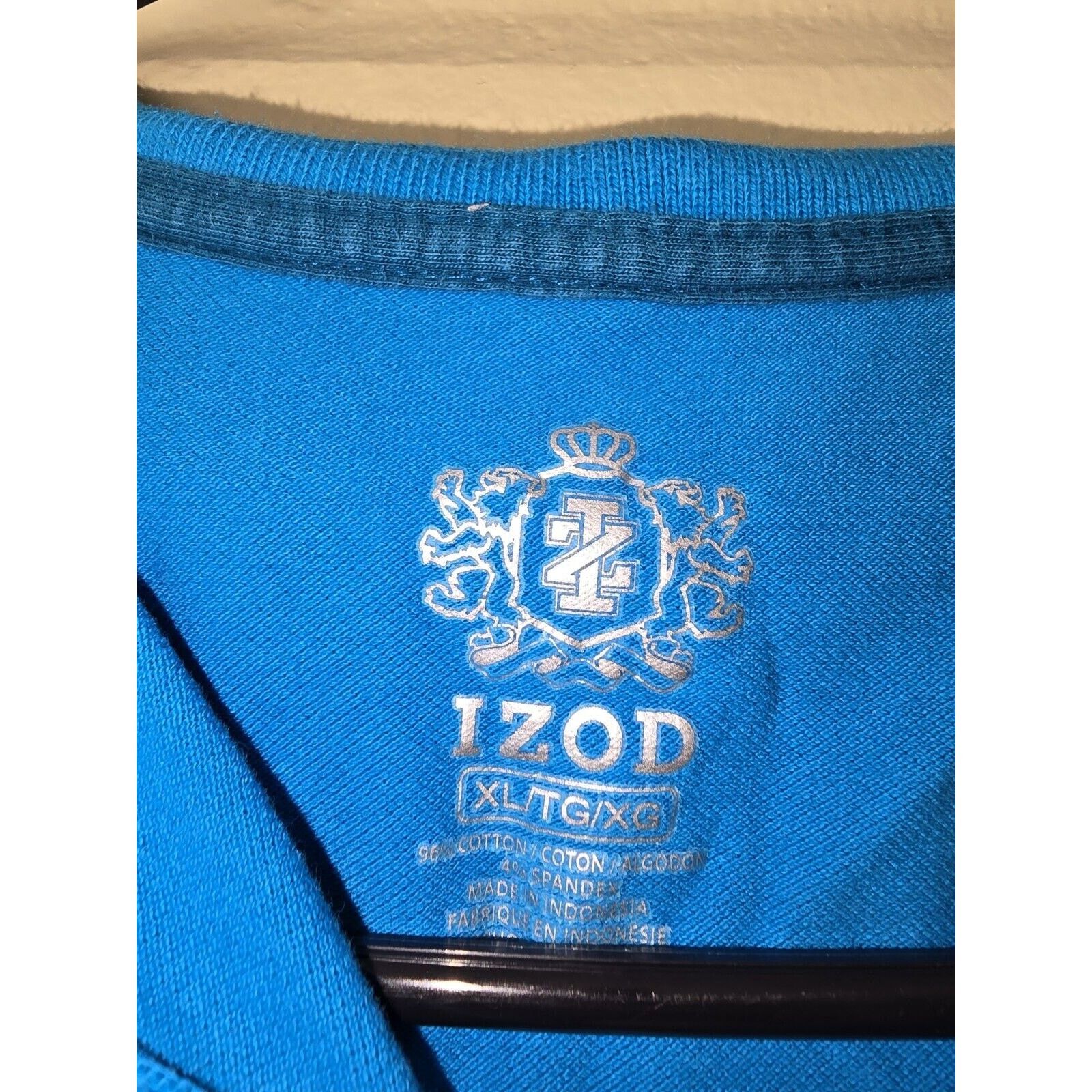 Izod Izod Polo Womens Medium Blue Short Sleeve Golf Size XL Size XL / US 12-14 / IT 48-50 - 3 Thumbnail