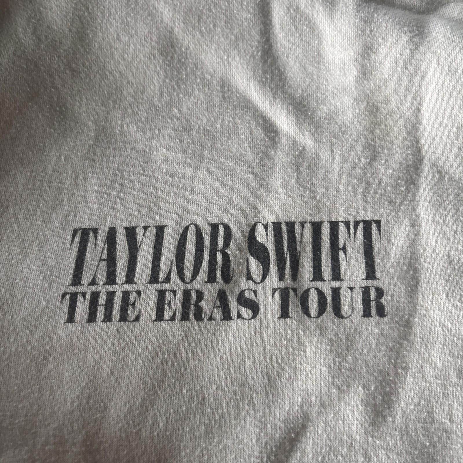 Designer Taylor Swift The Eras Tour Tan Cream Beige Concert Hoodie L Size L / US 10 / IT 46 - 2 Thumbnail
