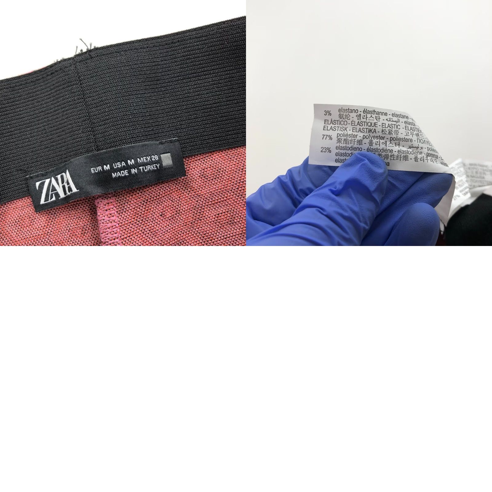 Zara Zara Pants Geometric All Over Print Mid Rise Pull On Regular Women Inseam 28 in 28W 28L Size 32" / US 10 / IT 46 - 8 Thumbnail