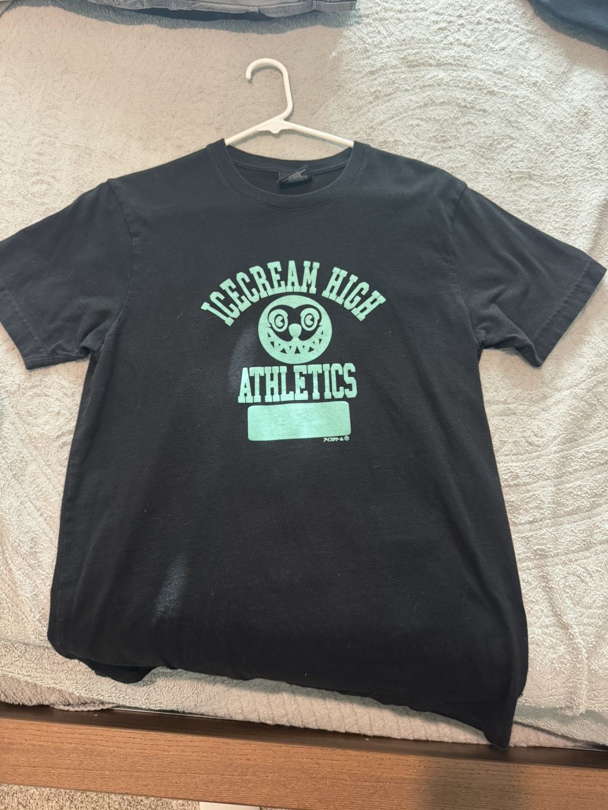 Icecream Icecream “Icecream High Athletics” Tee – Black – Medium Size US M / EU 48-50 / 2 - 1 Thumbnail