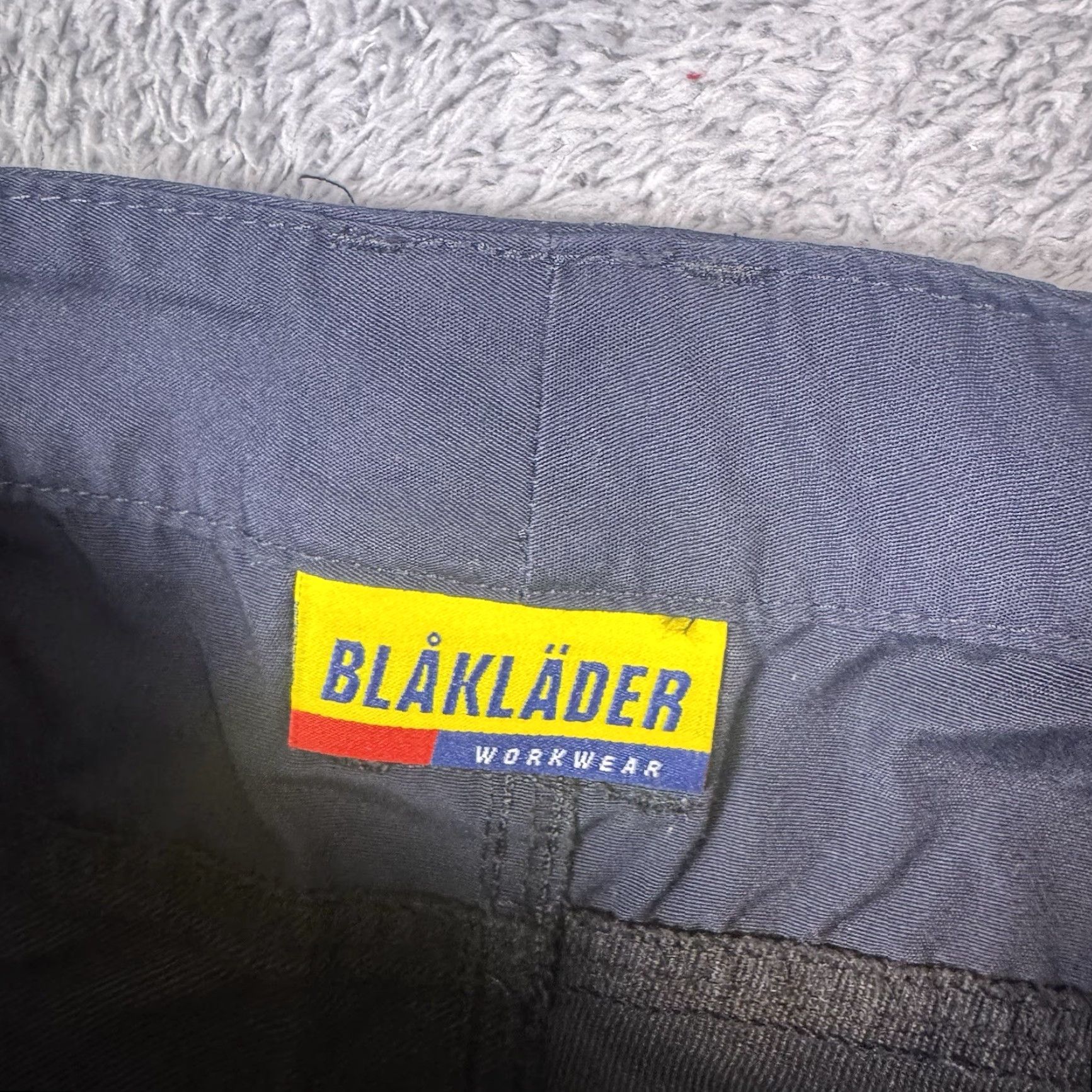 Vintage Blaklader Pants Womens 29x33 6L Workwear Stretch Cargo Utility Tech Double Knee Pants Women Regular Blue 6Pockets Cargo Workwear Womens Mens? Size 29" - 4 Thumbnail
