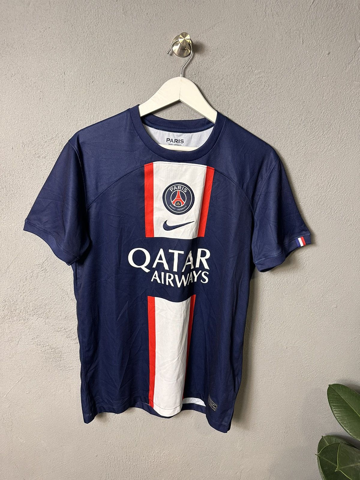 Kylian Mbappe 22/23 PSG Nike Jersey Home Kit Blue